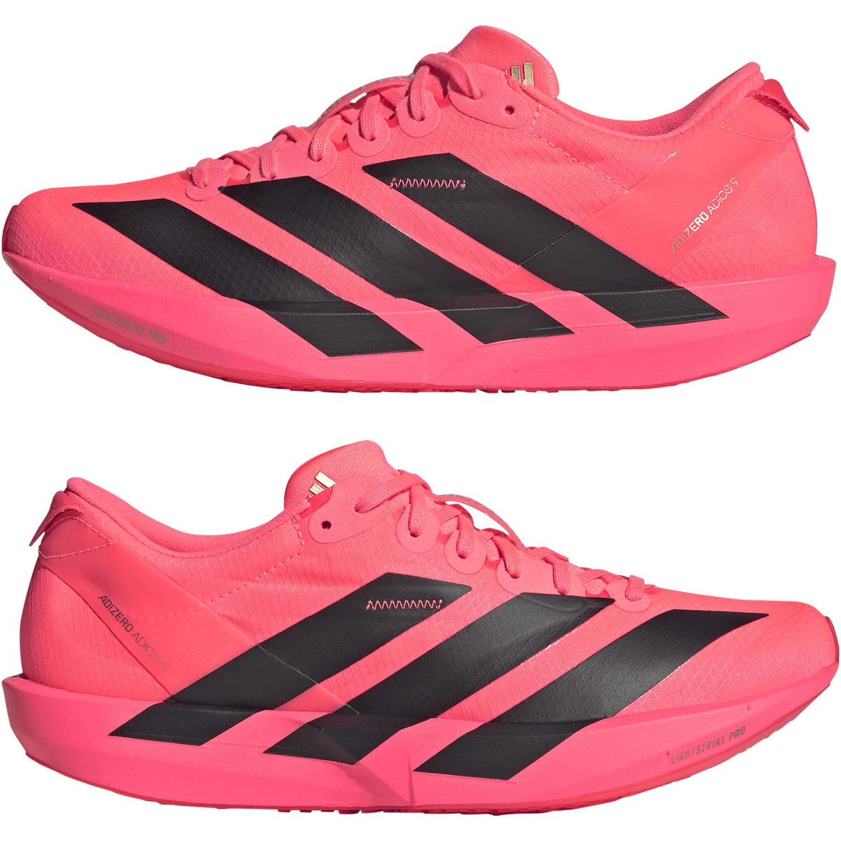 adidas ADIZERO JAPAN 9（Women's）ソーラーターボ/コアブラック/ルシッドレッド