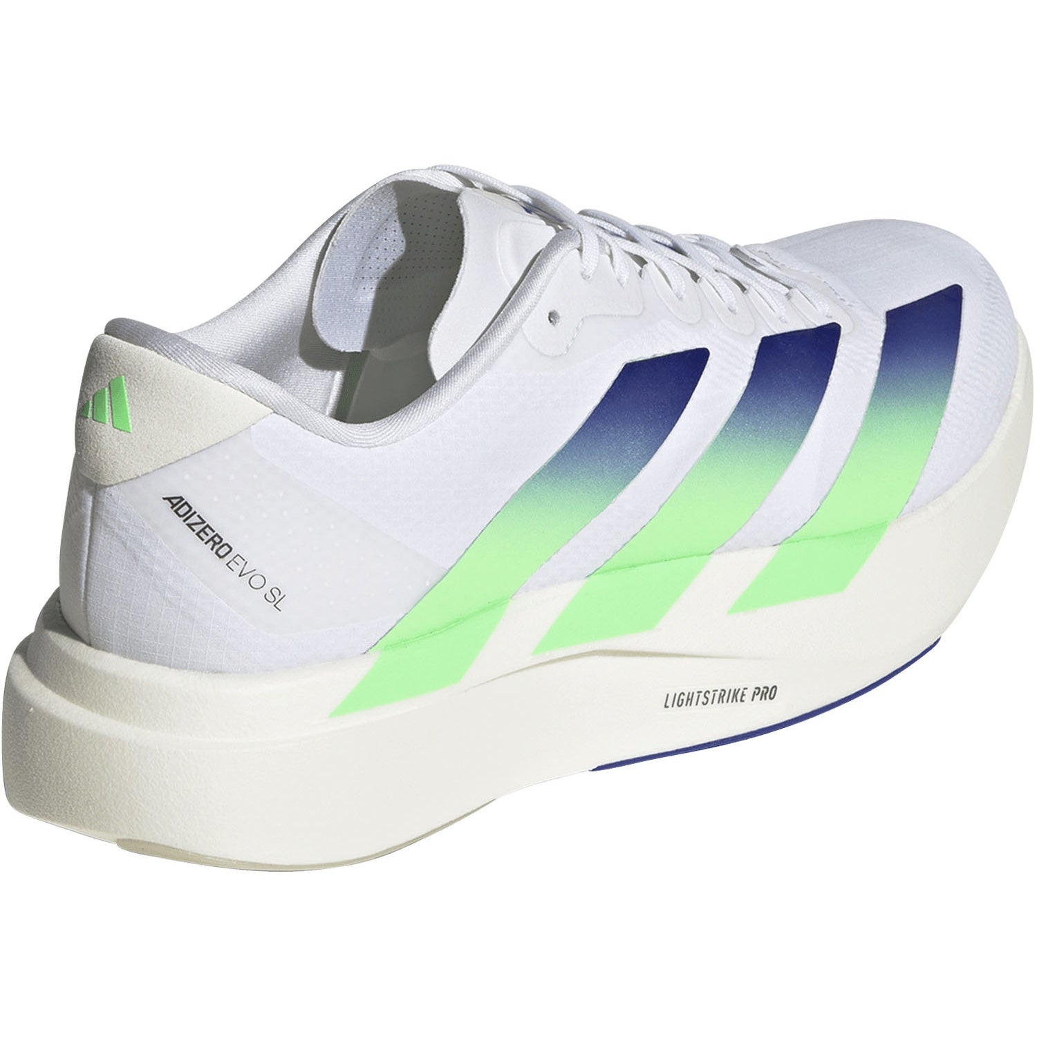 adidas ADIZERO EVO SL WOVEN（Men's）フットウェアホワイト/ビームグリーン/コアホワイト