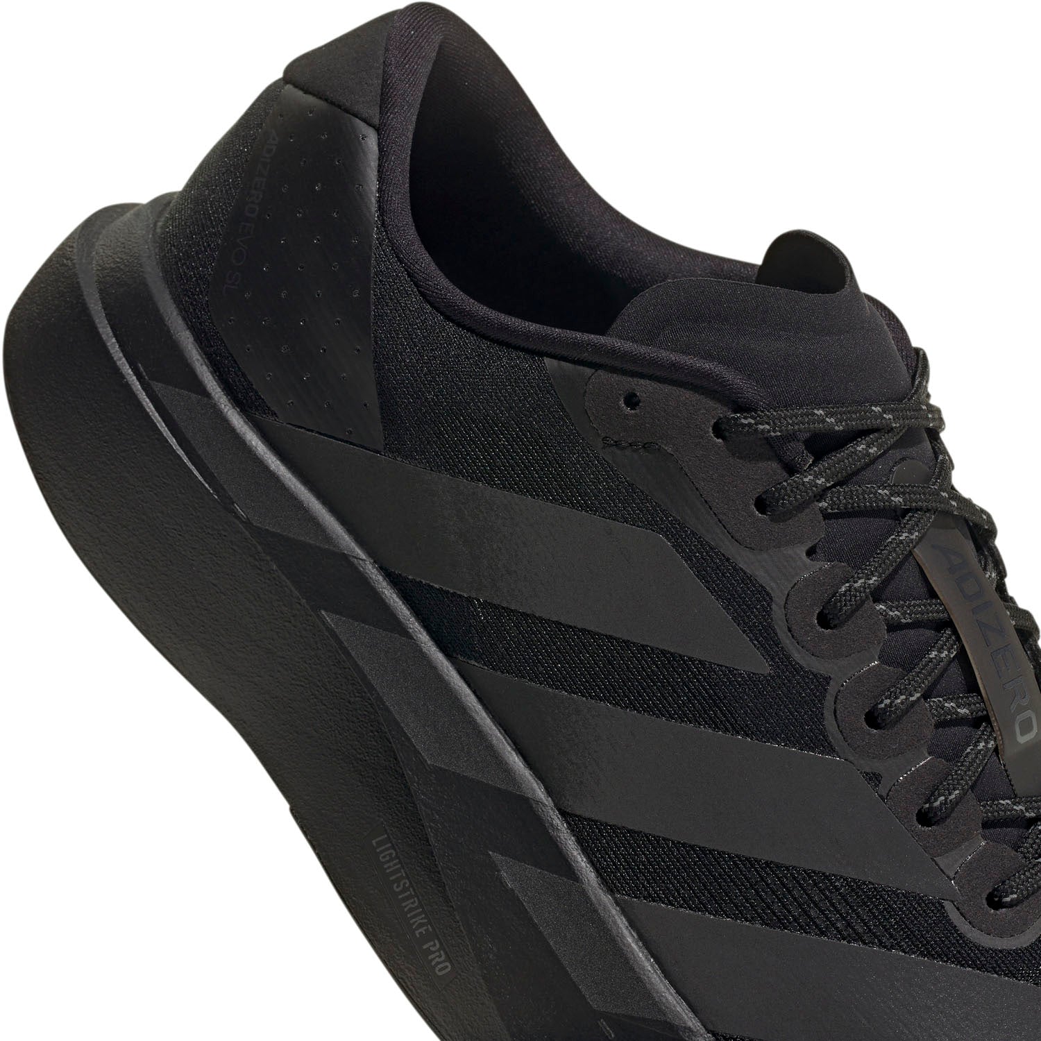 adidas ADIZERO EVO SL（Men's）コアブラック/ユーティリティブラック/ホワイトティント