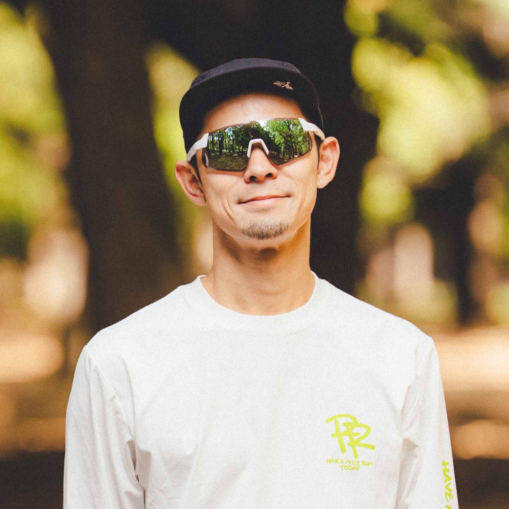 ALTALIST HAYATE R2 (Glossy White Temple / Blue Mirror VIV20 Lens