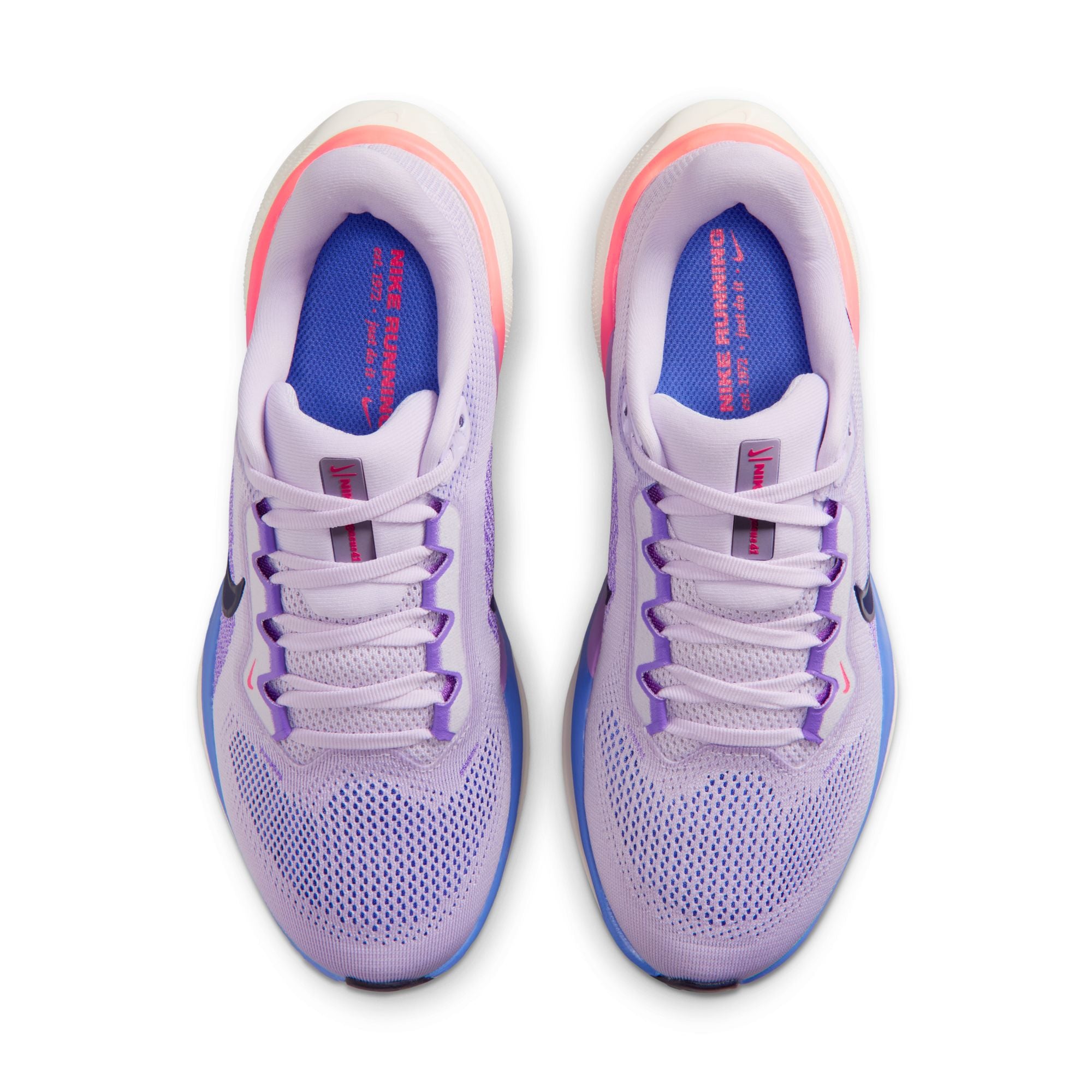NIKE Pegasus 41 (Women's) VIOLET MIST/PURPLE DYNASTY-BRT VIOLET-SAPPHIRE-HOT LAVA-CHALK