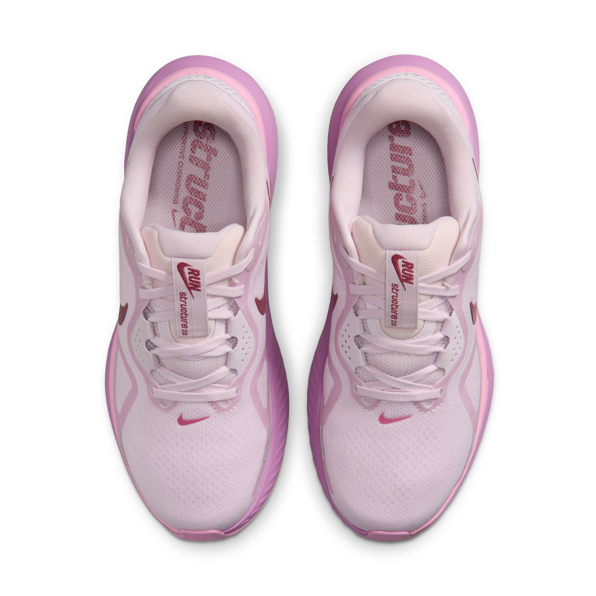 NIKE Structure 26 (Women's) BLEACHED LILAC/PINK SMOKE-PINK RISE-LT MAGENTA-WHITE