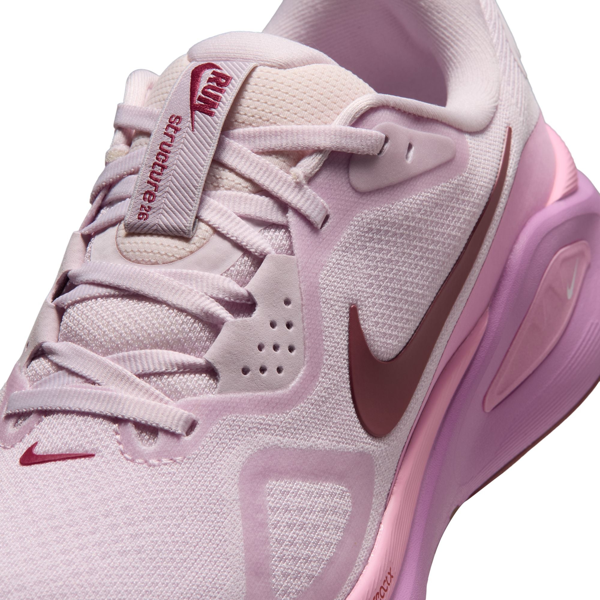 NIKE Structure 26 (Women's) BLEACHED LILAC/PINK SMOKE-PINK RISE-LT MAGENTA-WHITE