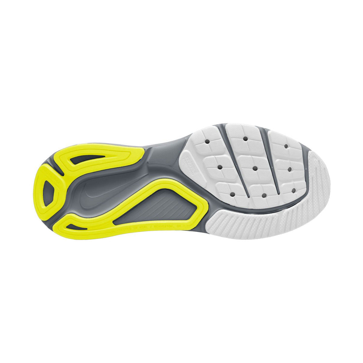 NIKE Structure 26 (Men's) COOL GREY/LEMON VENOM-DK SMOKE GREY