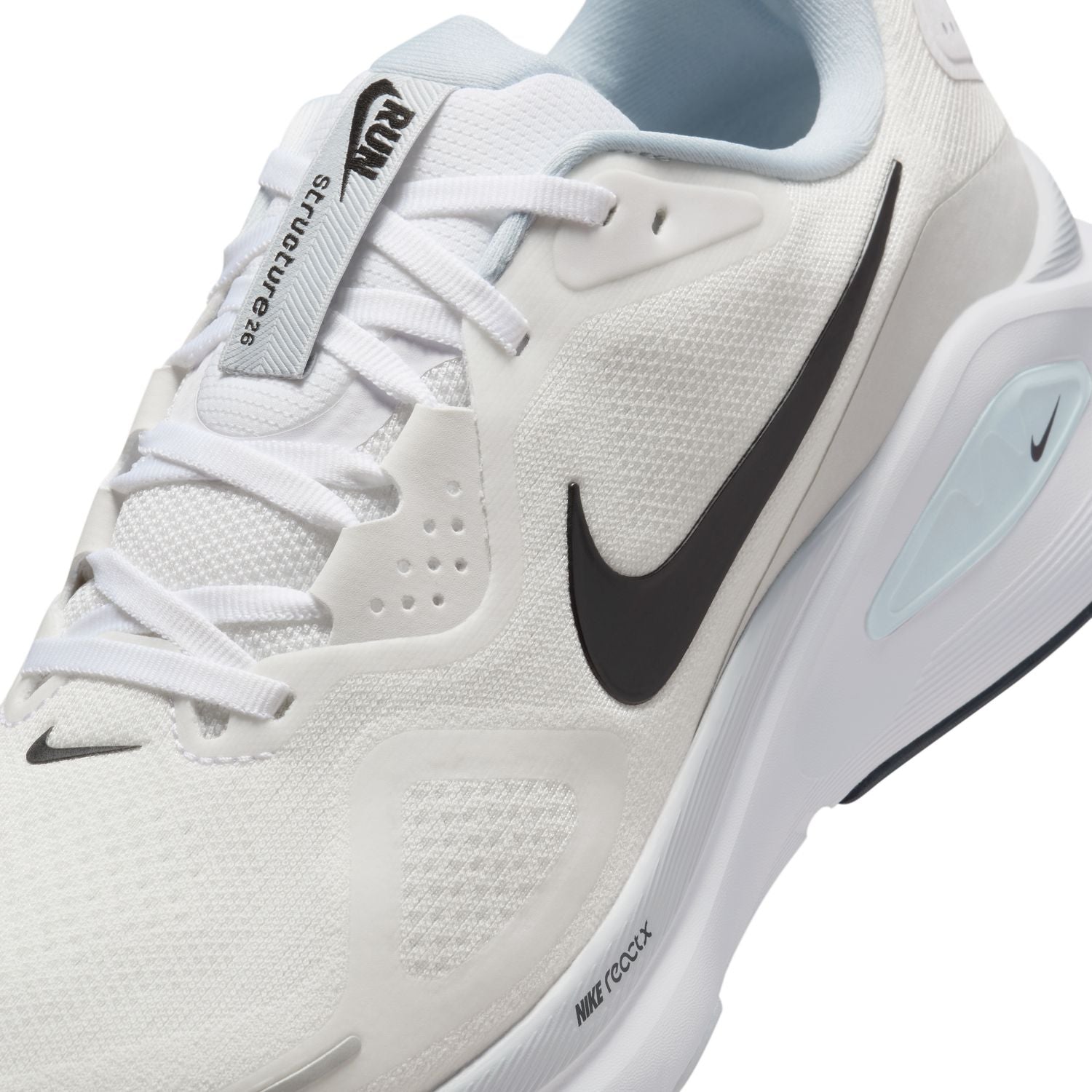 NIKE Structure 26 (Men's) WHITE/PURE PLATINUM/BARELY VOLT/BLACK