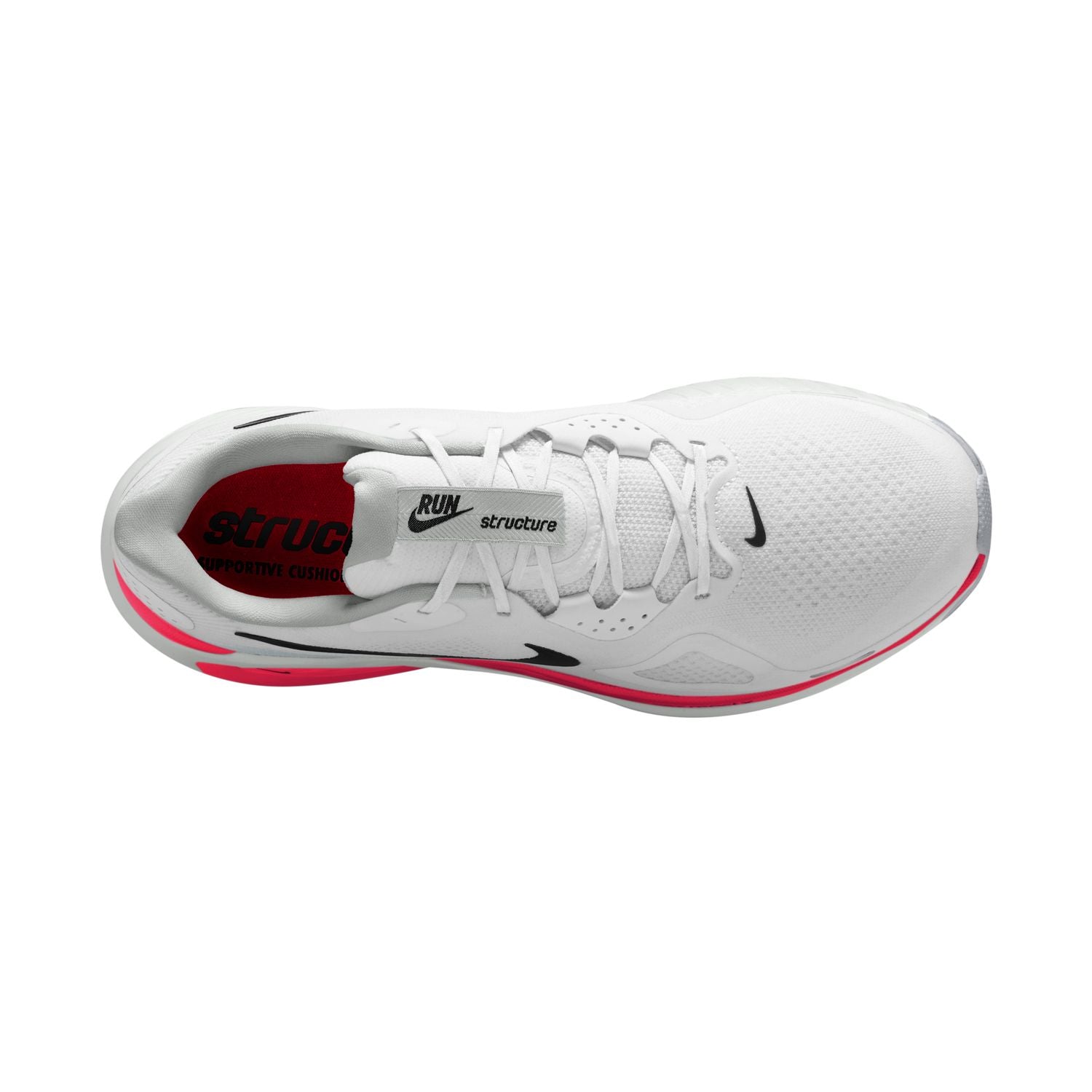 NIKE Structure 26 (Men's) WHITE/BRIGHT CRIMSON/PHOTON DUST/BLACK