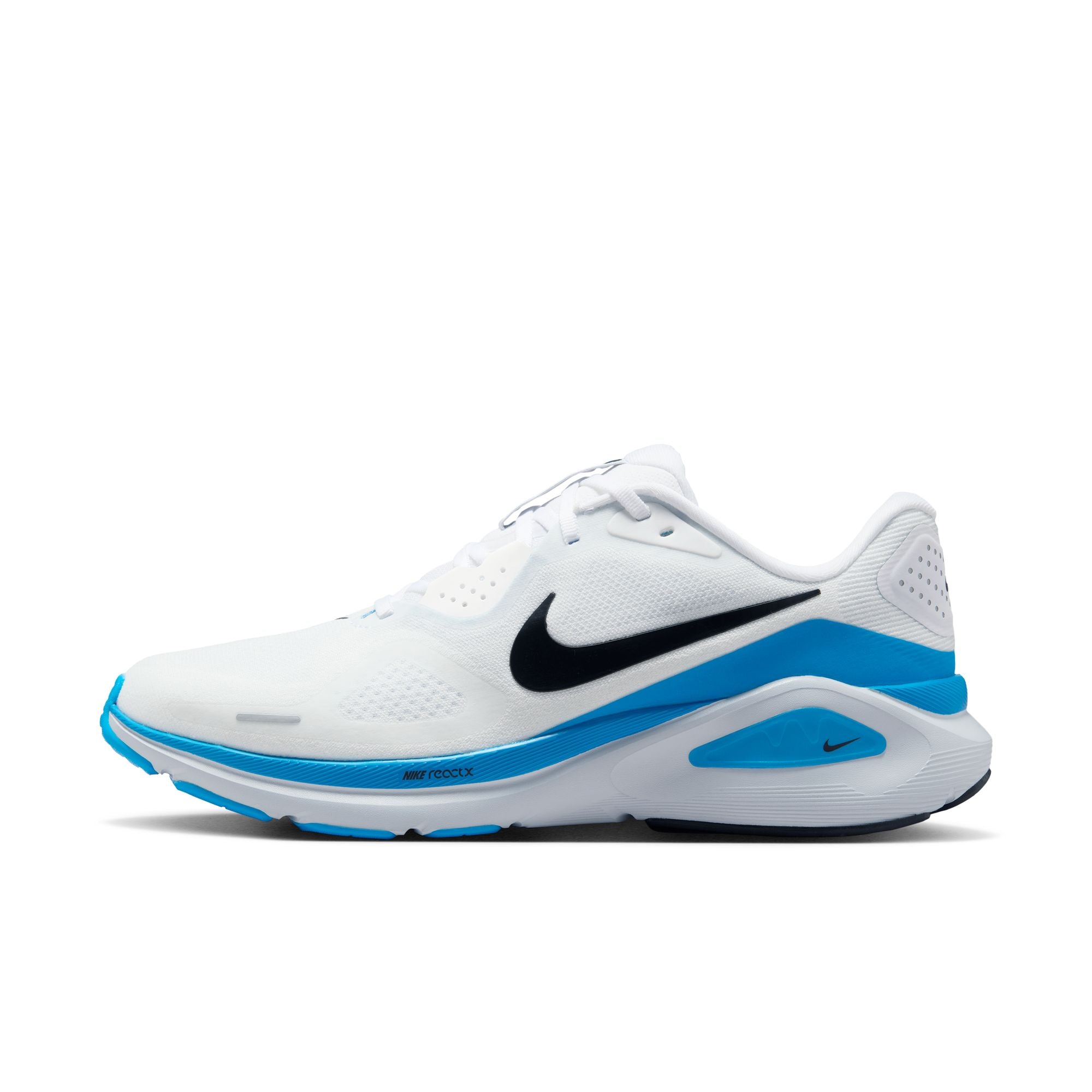 NIKE Structure 26 (Men's) WHITE/BLACK-BLUE HERO-PURE PLATINUM
