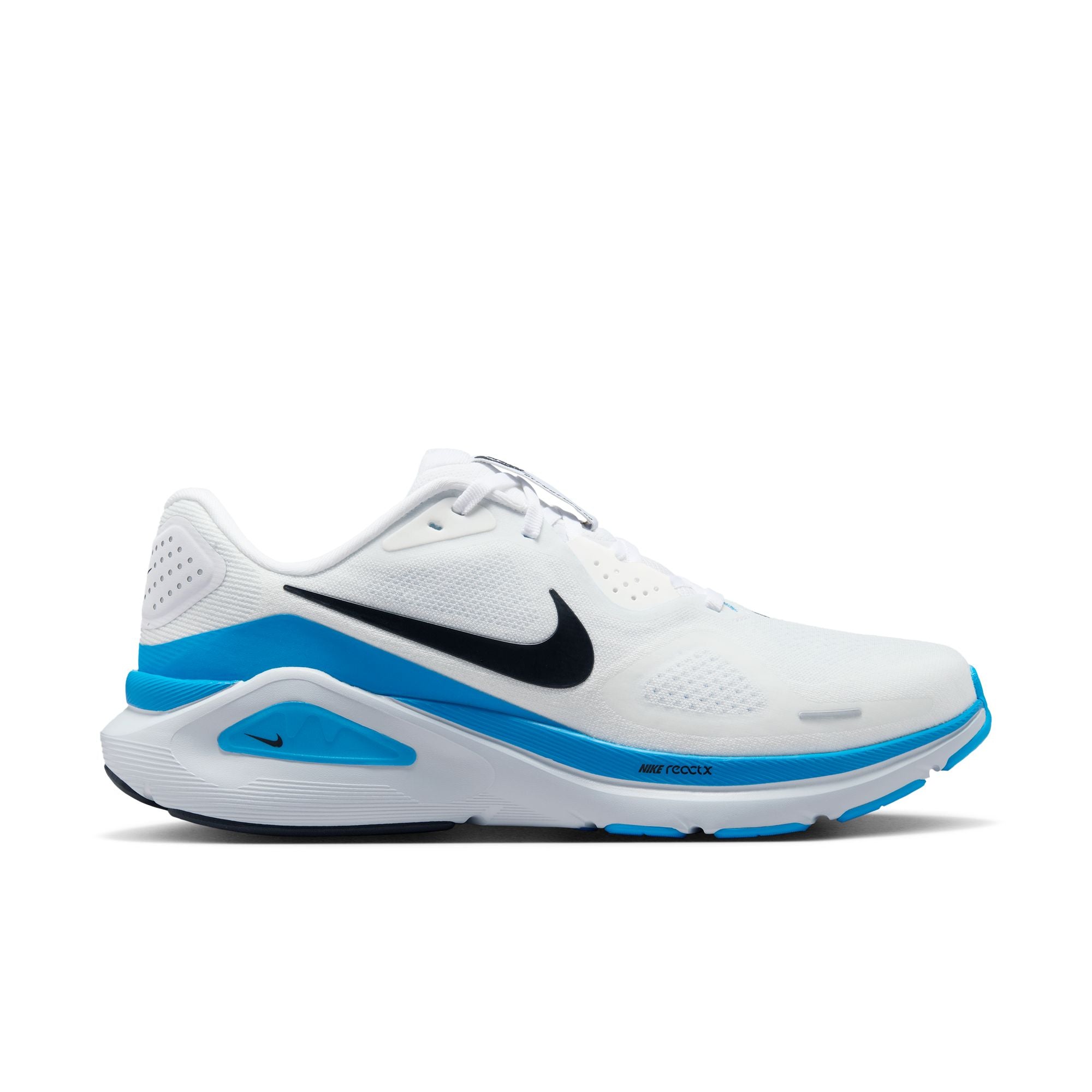 NIKE Structure 26 (Men's) WHITE/BLACK-BLUE HERO-PURE PLATINUM
