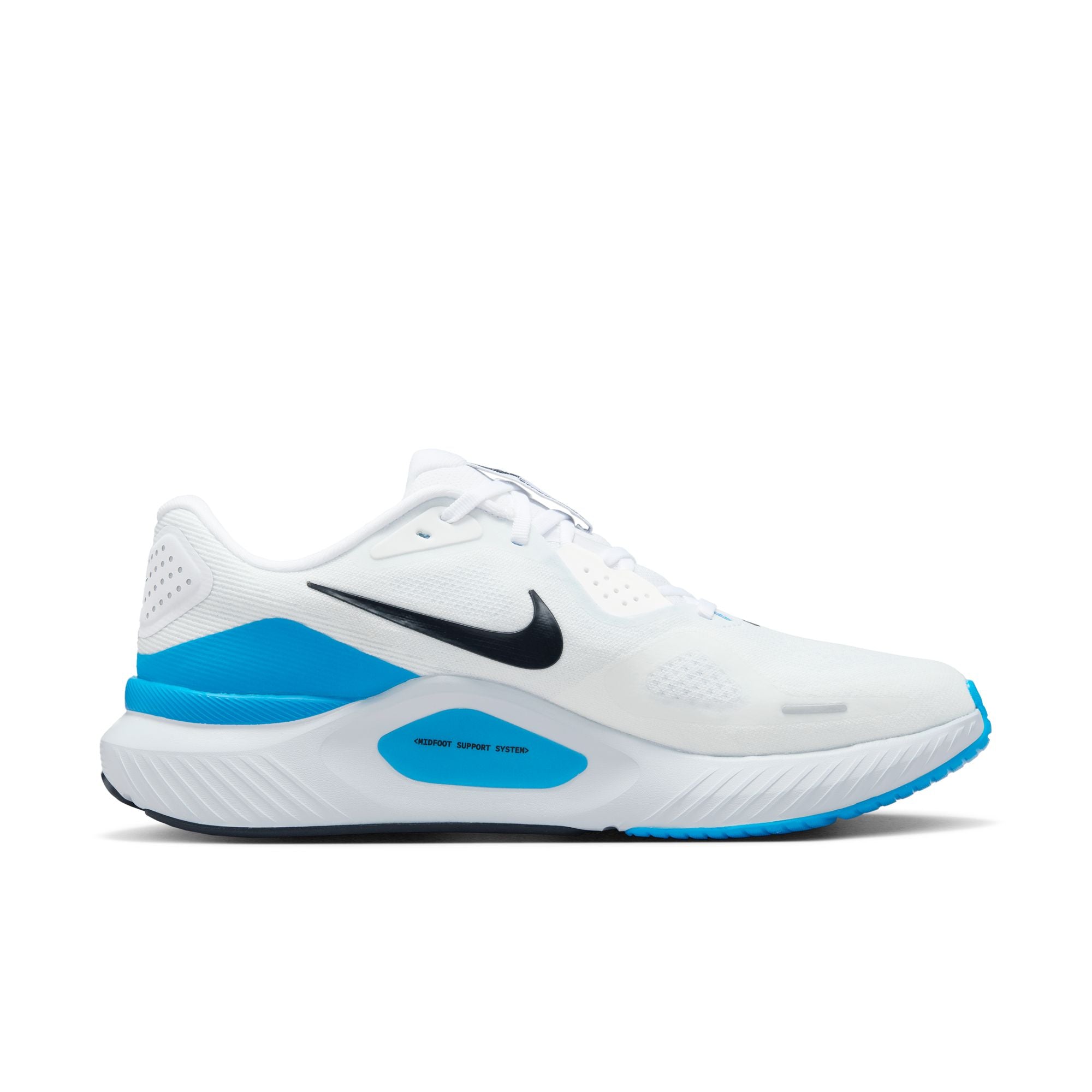 NIKE Structure 26 (Men's) WHITE/BLACK-BLUE HERO-PURE PLATINUM