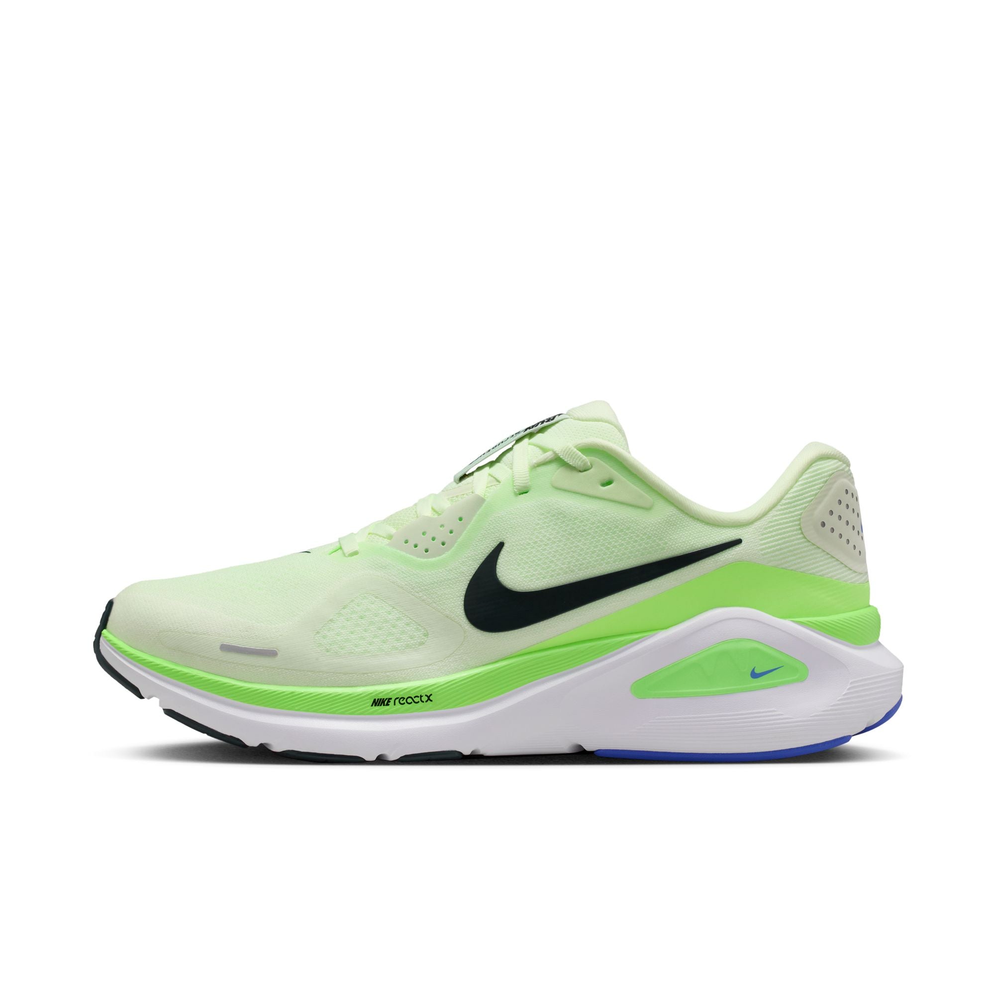 NIKE Structure 26 (Men's) VOLT TINT/BLACK SPRUCE-LIME BLAST-SAPPHIRE-WHITE