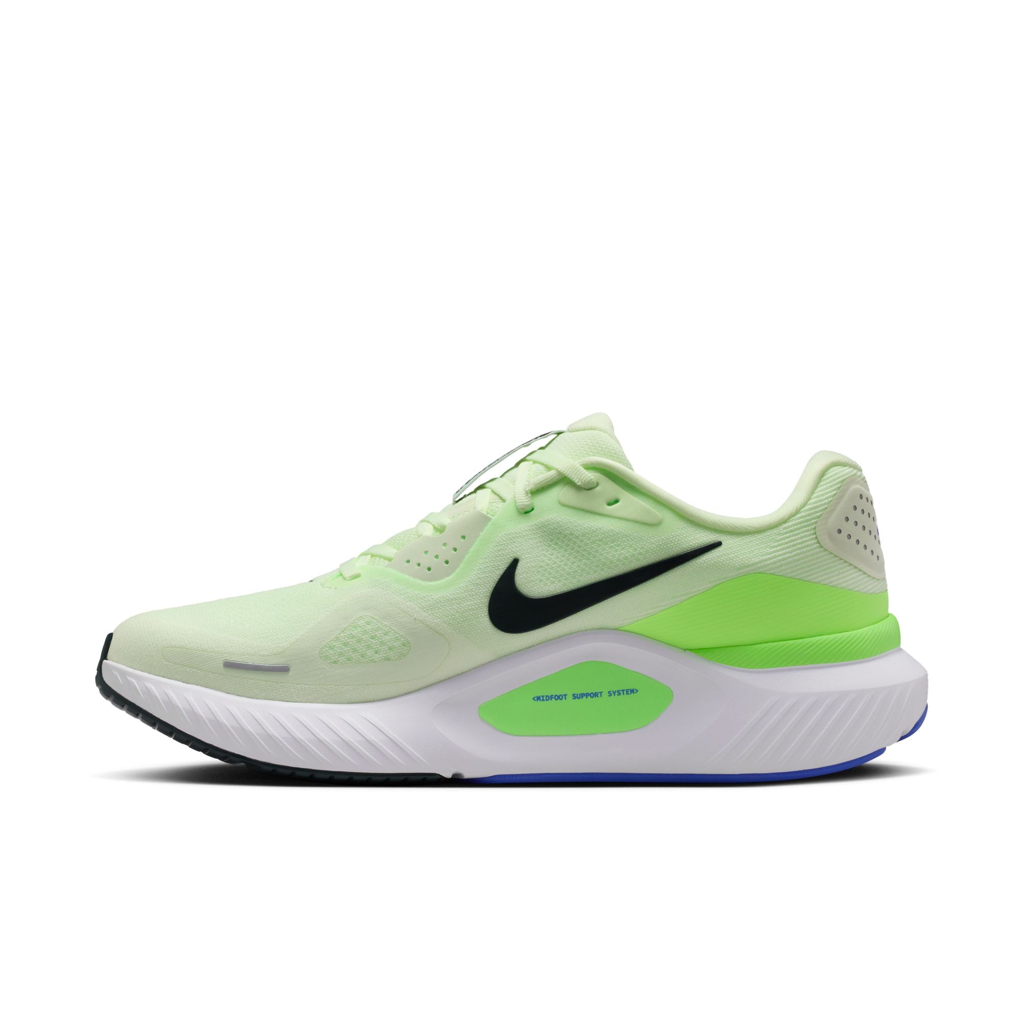NIKE Structure 26 (Men's) VOLT TINT/BLACK SPRUCE-LIME BLAST-SAPPHIRE-WHITE