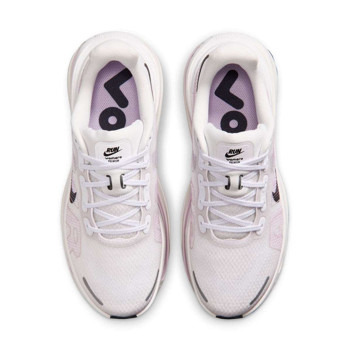 NIKE Vomero Premium (Women's) WHITE/BLACK-SUMMIT WHITE-BLEACHED LILAC