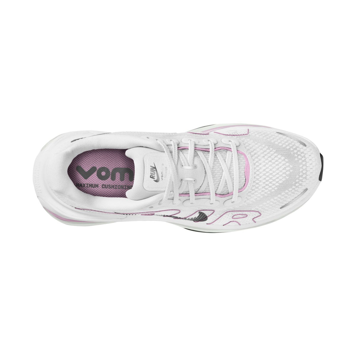 NIKE Vomero Premium (Women's) WHITE/BLACK-SUMMIT WHITE-BLEACHED LILAC