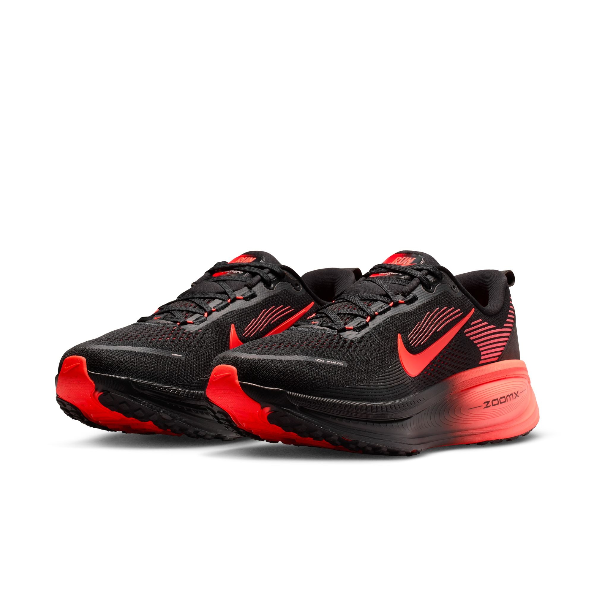NIKE Vomero 18 (Men's) BLACK/BRT CRIMSON-UNIV RED-ANTHRACITE
