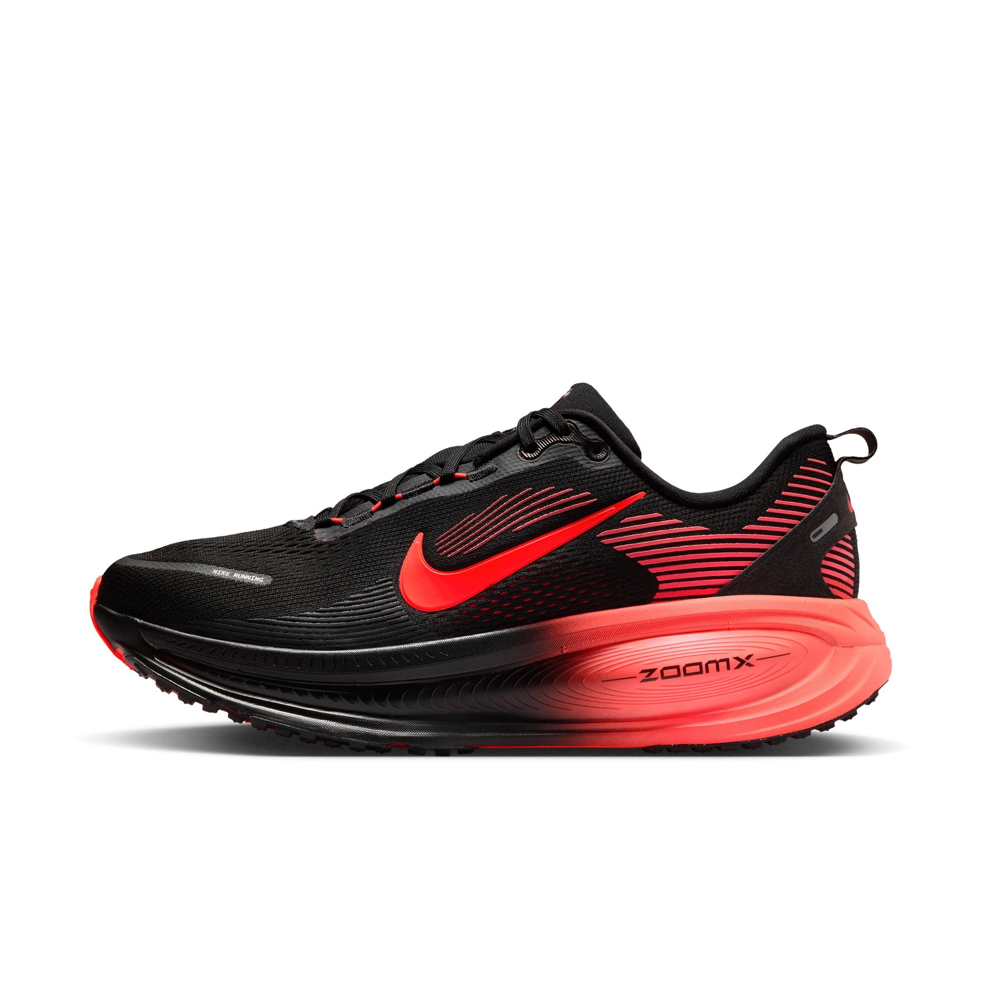 NIKE Vomero 18 (Men's) BLACK/BRT CRIMSON-UNIV RED-ANTHRACITE