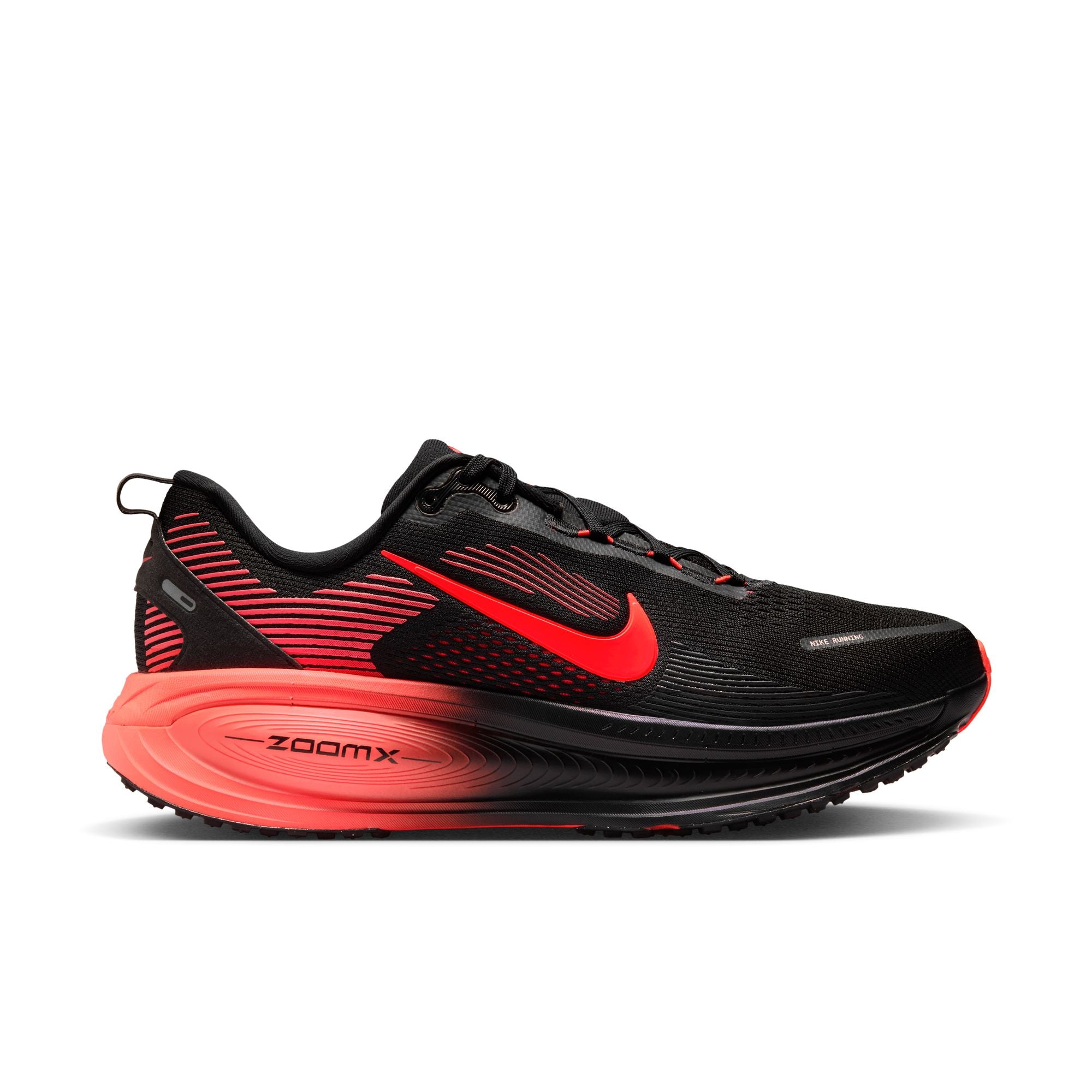 NIKE Vomero 18 (Men's) BLACK/BRT CRIMSON-UNIV RED-ANTHRACITE