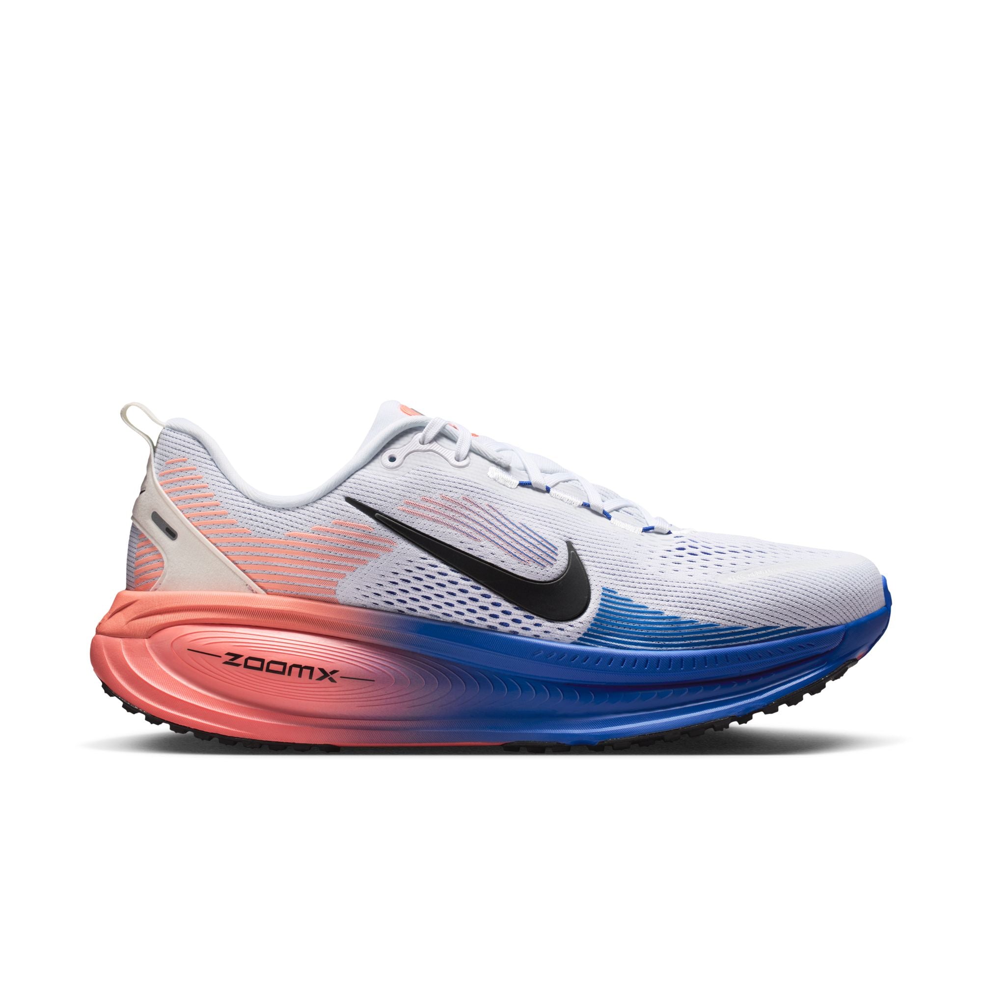 NIKE Vomero 18 (Men's) WHITE/BLACK-RACER BLUE-ATOMIC PINK