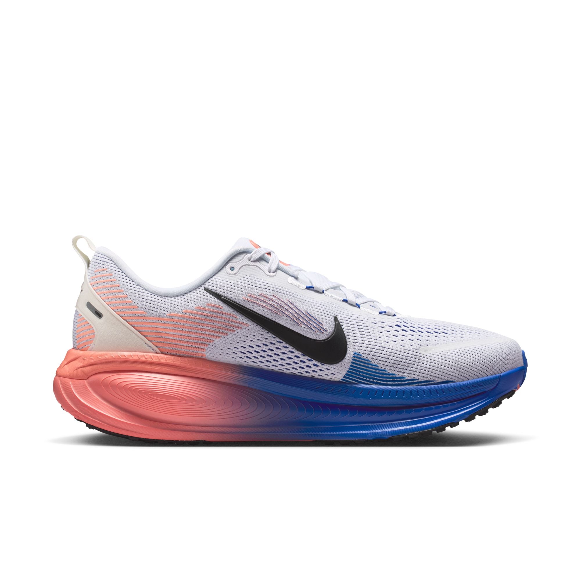 NIKE Vomero 18 (Men's) WHITE/BLACK-RACER BLUE-ATOMIC PINK