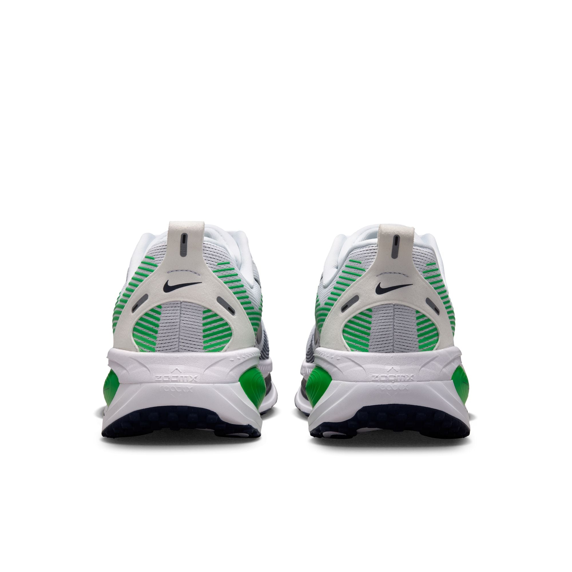 NIKE Vomero 18 (Men's) WHITE/MIDNIGHT NAVY-GREEN SPARK