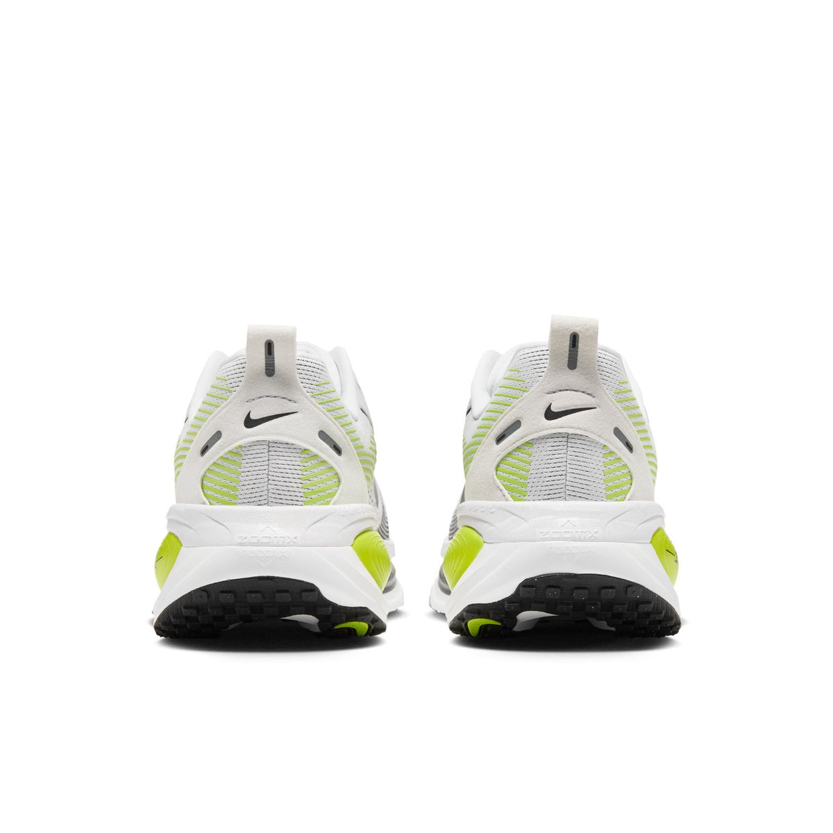 NIKE Vomero 18 (Men's) WHITE/BLACK-LEMON VENOM-DARK GREY