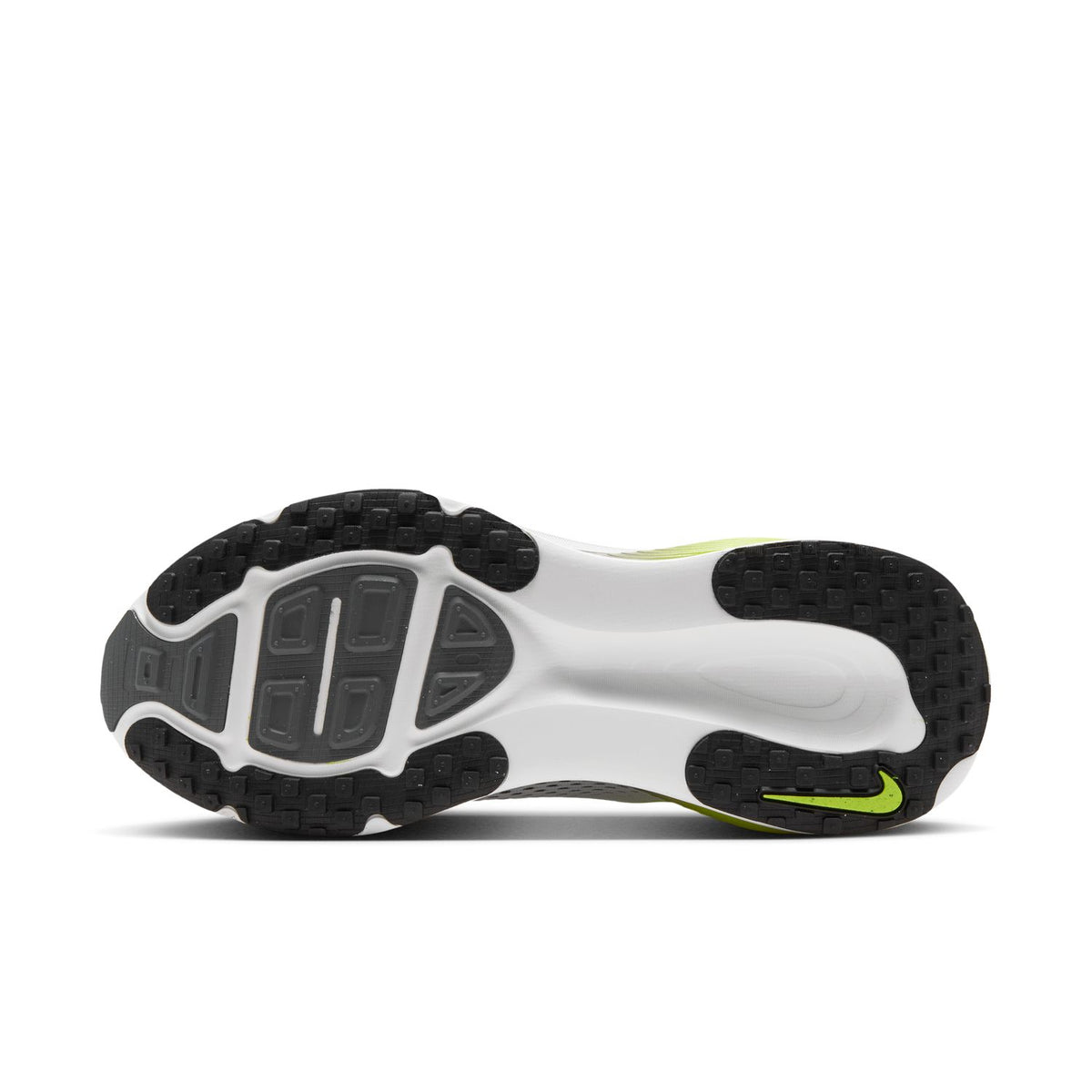 NIKE Vomero 18 (Men's) WHITE/BLACK-LEMON VENOM-DARK GREY