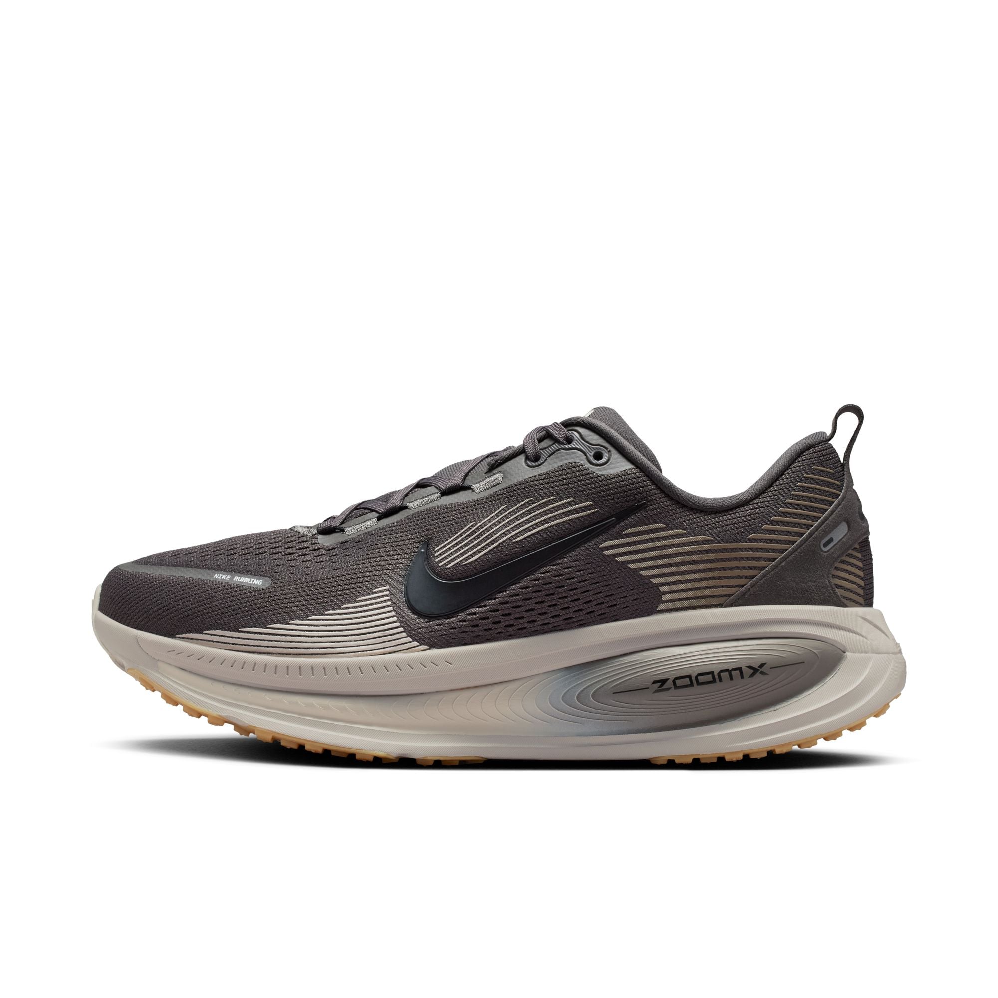 NIKE Vomero 18 (Men's) MEDIUM ASH/BLACK-COLLEGE GREY-PALE IVORY