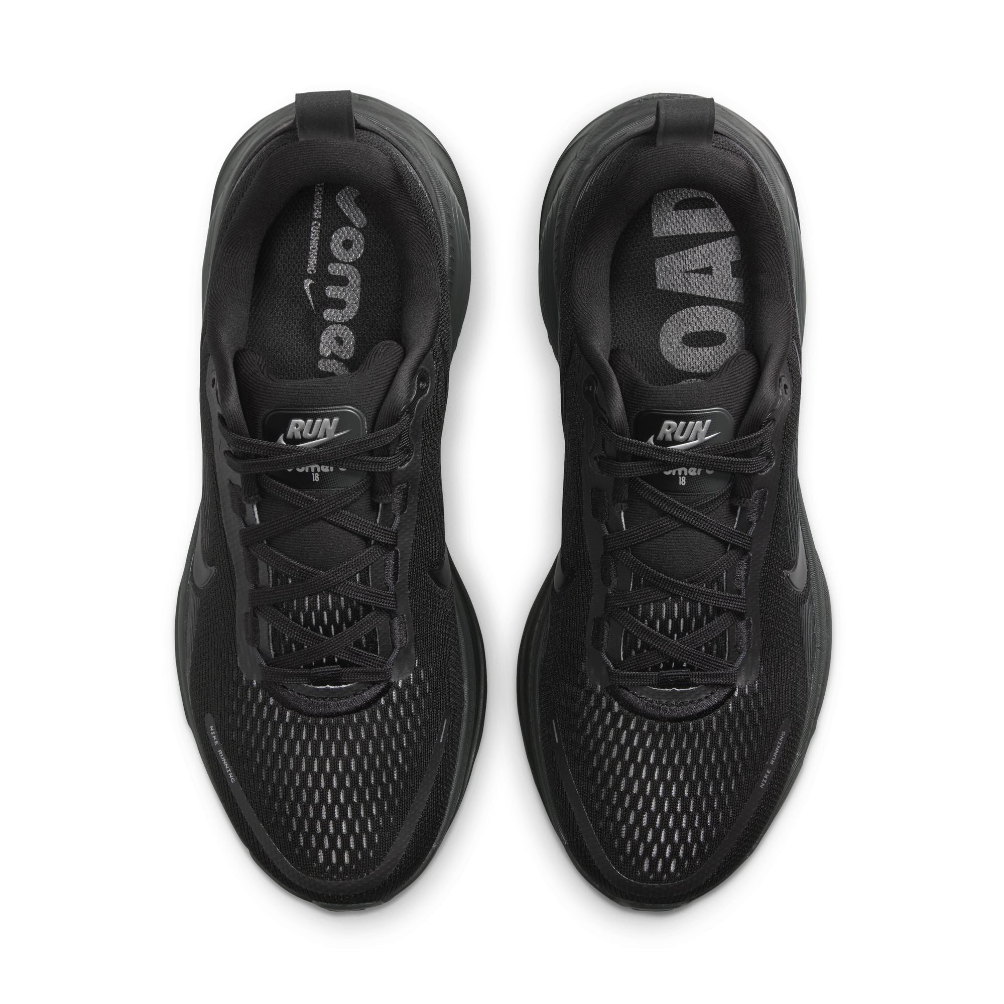 NIKE Vomero 18 (Women's) BLACK/BLACK-DK SMOKE GREY-LT SMOKE GREY