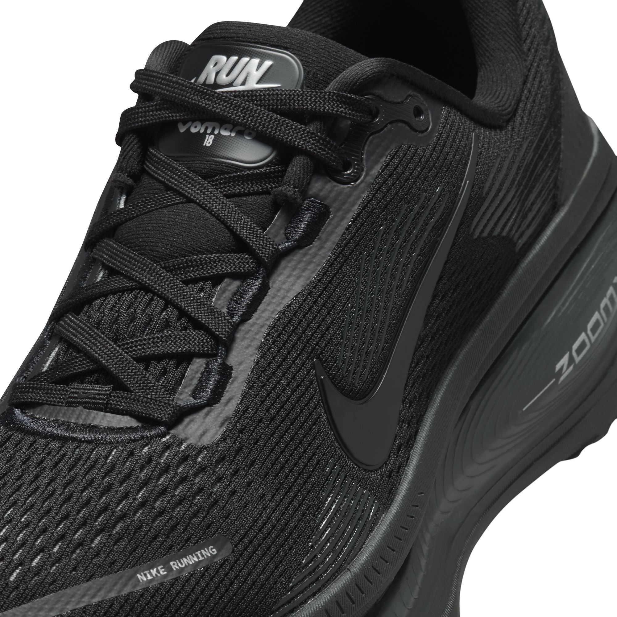 NIKE Vomero 18 (Women's) BLACK/BLACK-DK SMOKE GREY-LT SMOKE GREY