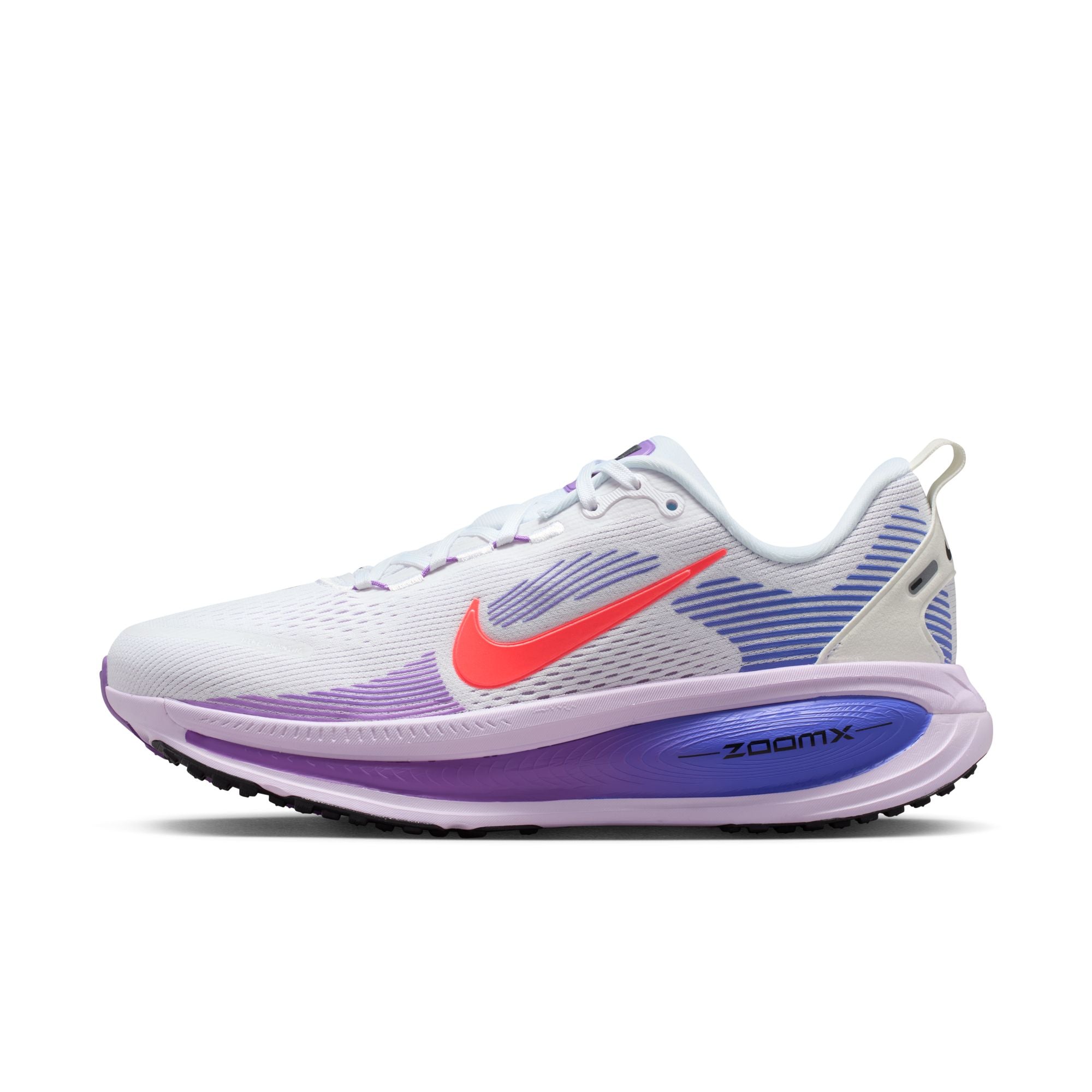 NIKE Vomero 18 (Women's) White/Violet Mist/Sapphire/Hot Lava
