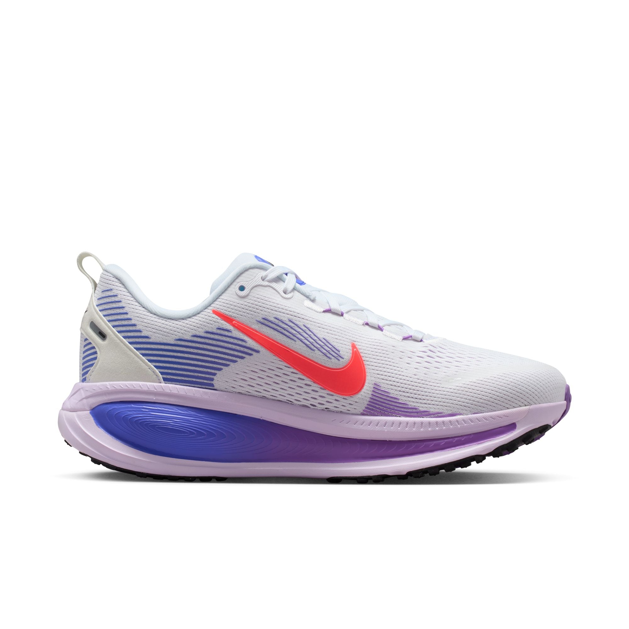 NIKE Vomero 18 (Women's) White/Violet Mist/Sapphire/Hot Lava