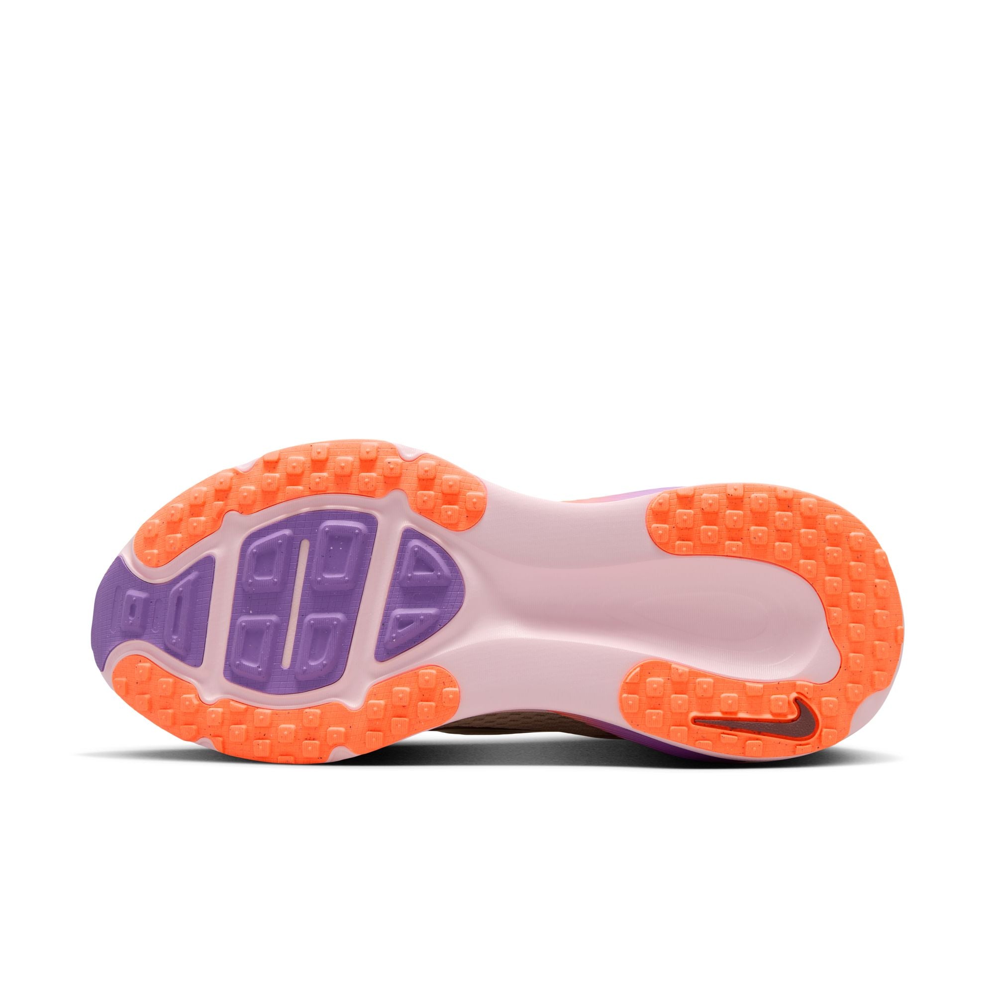 NIKE Vomero 18 (Women's) CHALK/TATTOO-PINK FOAM-BRT VIOLET-ORANGE PULSE-SAIL