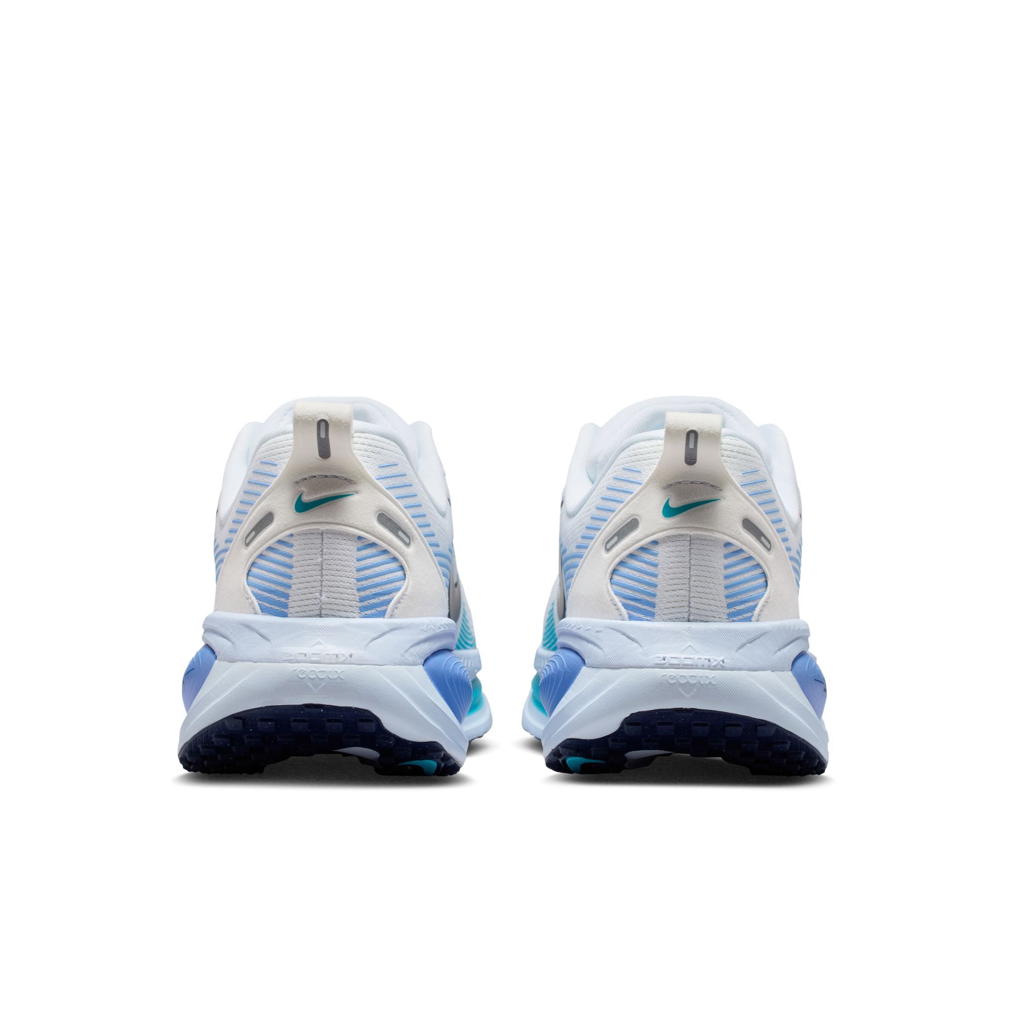 NIKE Vomero 18 (Women's) WHITE/MIDNIGHT NAVY-BLUE FURY-ROYAL PULSE-HYDROGEN BLUE-BARELY GREEN