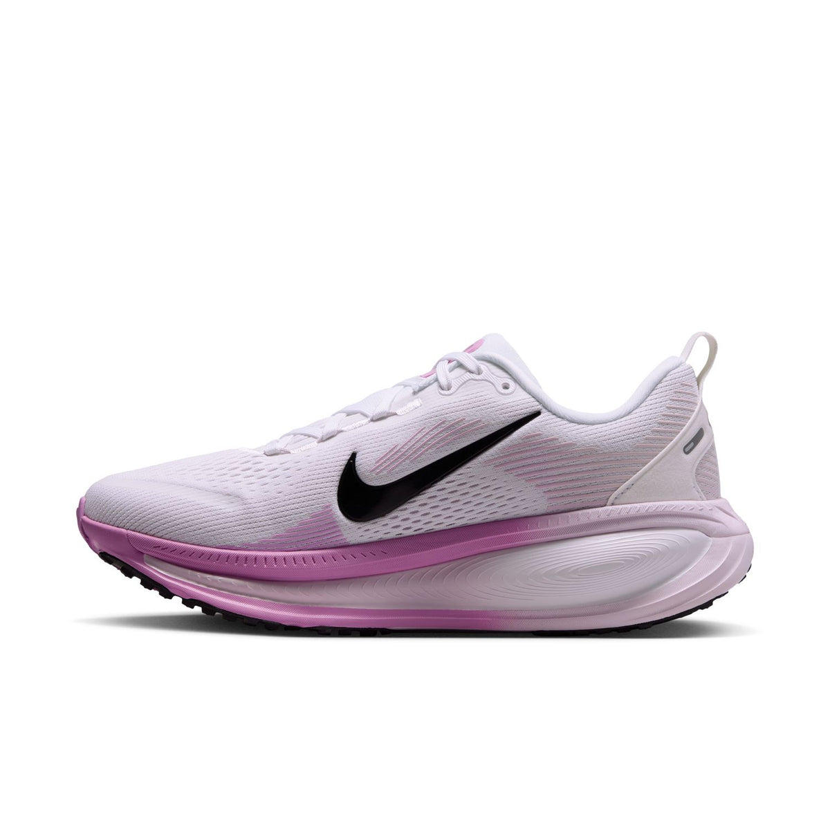 NIKE Vomero 18 (Women's) WHITE/BLACK-BLEACHED LILAC-LT MAGENTA