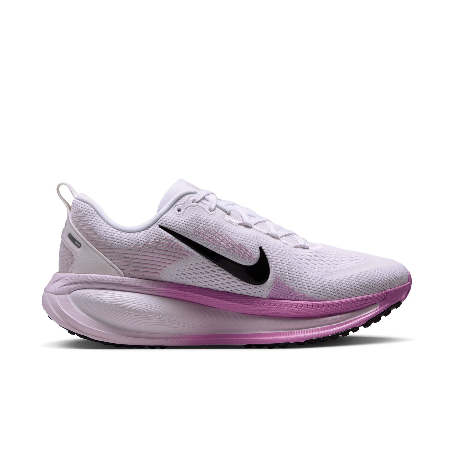 NIKE Vomero 18 (Women's) WHITE/BLACK-BLEACHED LILAC-LT MAGENTA