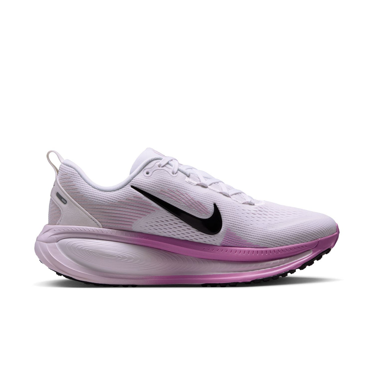 NIKE Vomero 18 (Women's) WHITE/BLACK-BLEACHED LILAC-LT MAGENTA