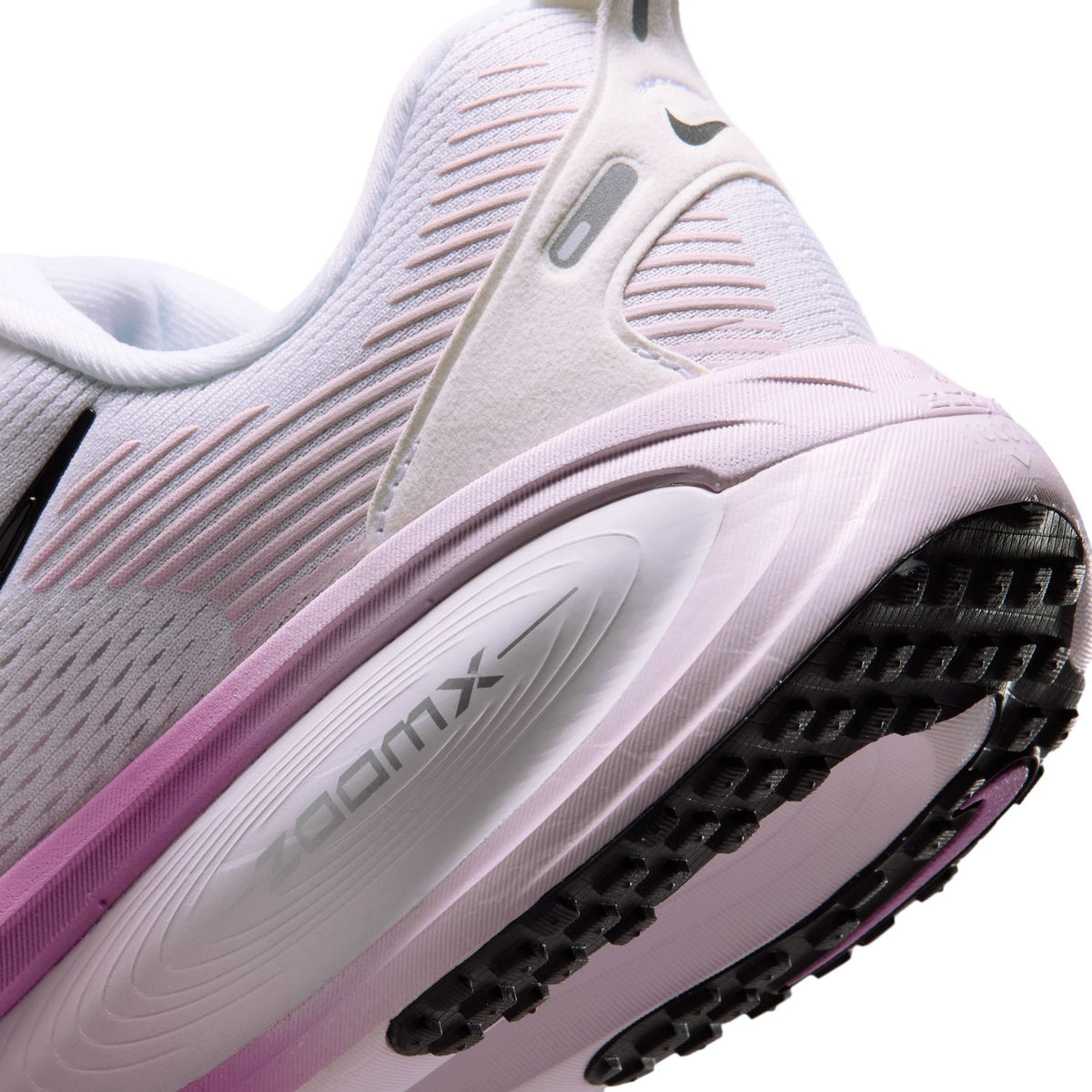 NIKE Vomero 18 (Women's) WHITE/BLACK-BLEACHED LILAC-LT MAGENTA