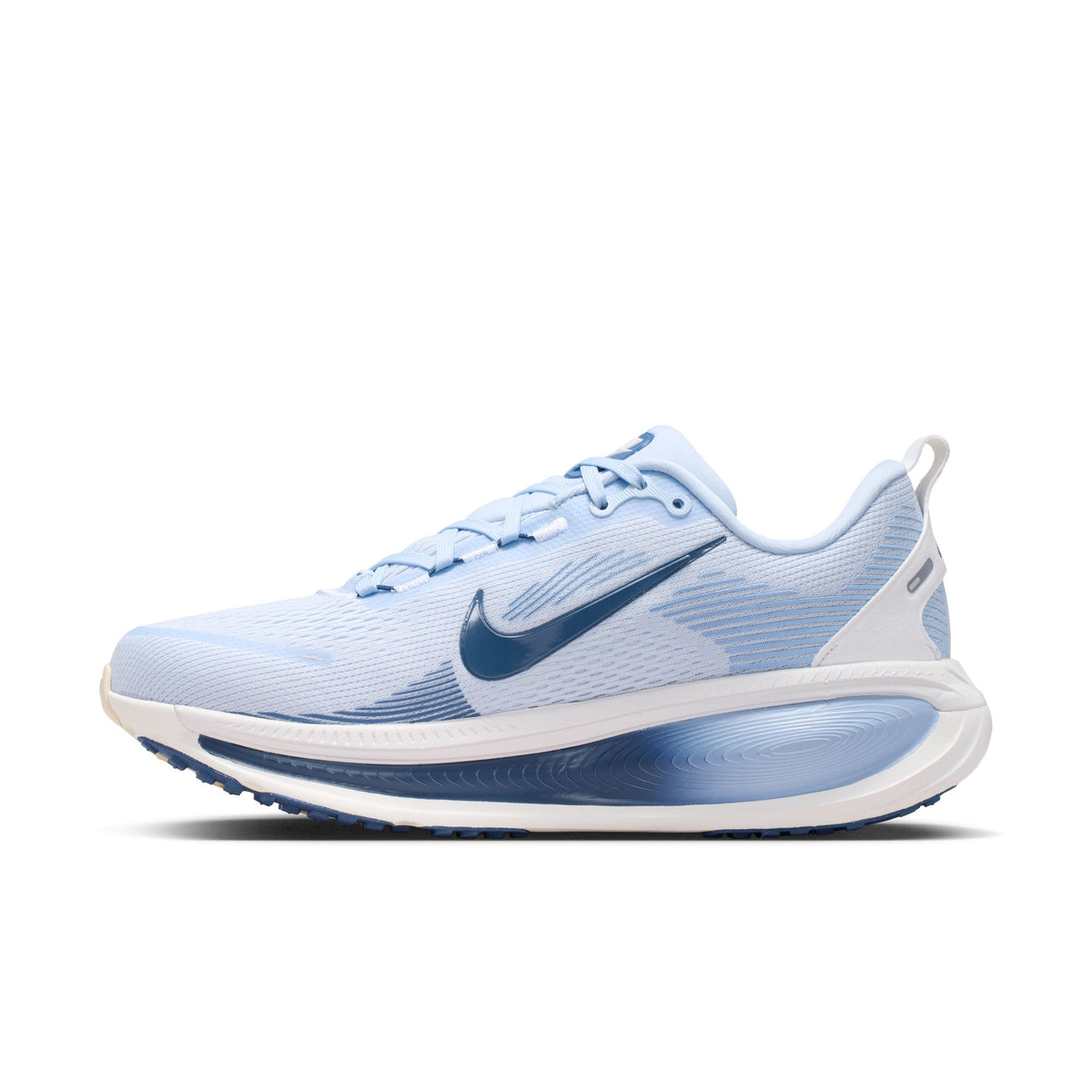 NIKE Vomero 18 (Women's) HYDROGEN BLUE/MYSTIC NAVY-ALUMINUM-SUMMIT WHITE-BARELY ORANGE