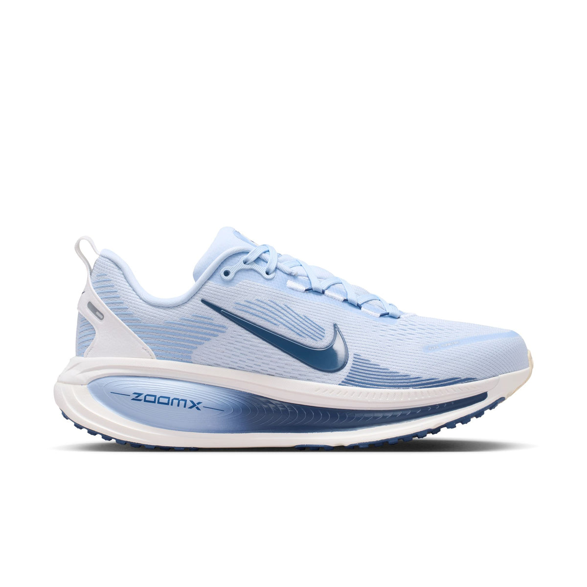 NIKE Vomero 18 (Women's) HYDROGEN BLUE/MYSTIC NAVY-ALUMINUM-SUMMIT WHITE-BARELY ORANGE