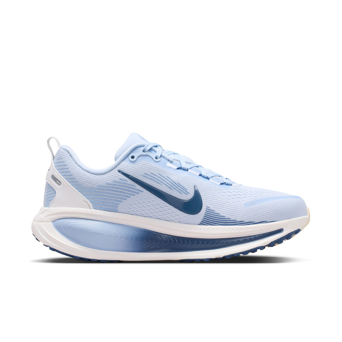 NIKE Vomero 18 (Women's) HYDROGEN BLUE/MYSTIC NAVY-ALUMINUM-SUMMIT WHITE-BARELY ORANGE