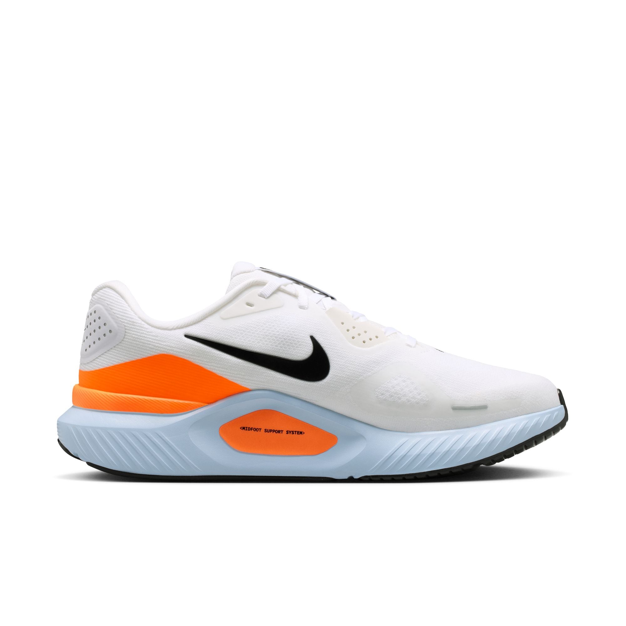 NIKE Structure 26 WIDE (Men's) WHITE/BLACK-HYDROGEN BLUE-TOTAL ORANGE-LASER ORANGE