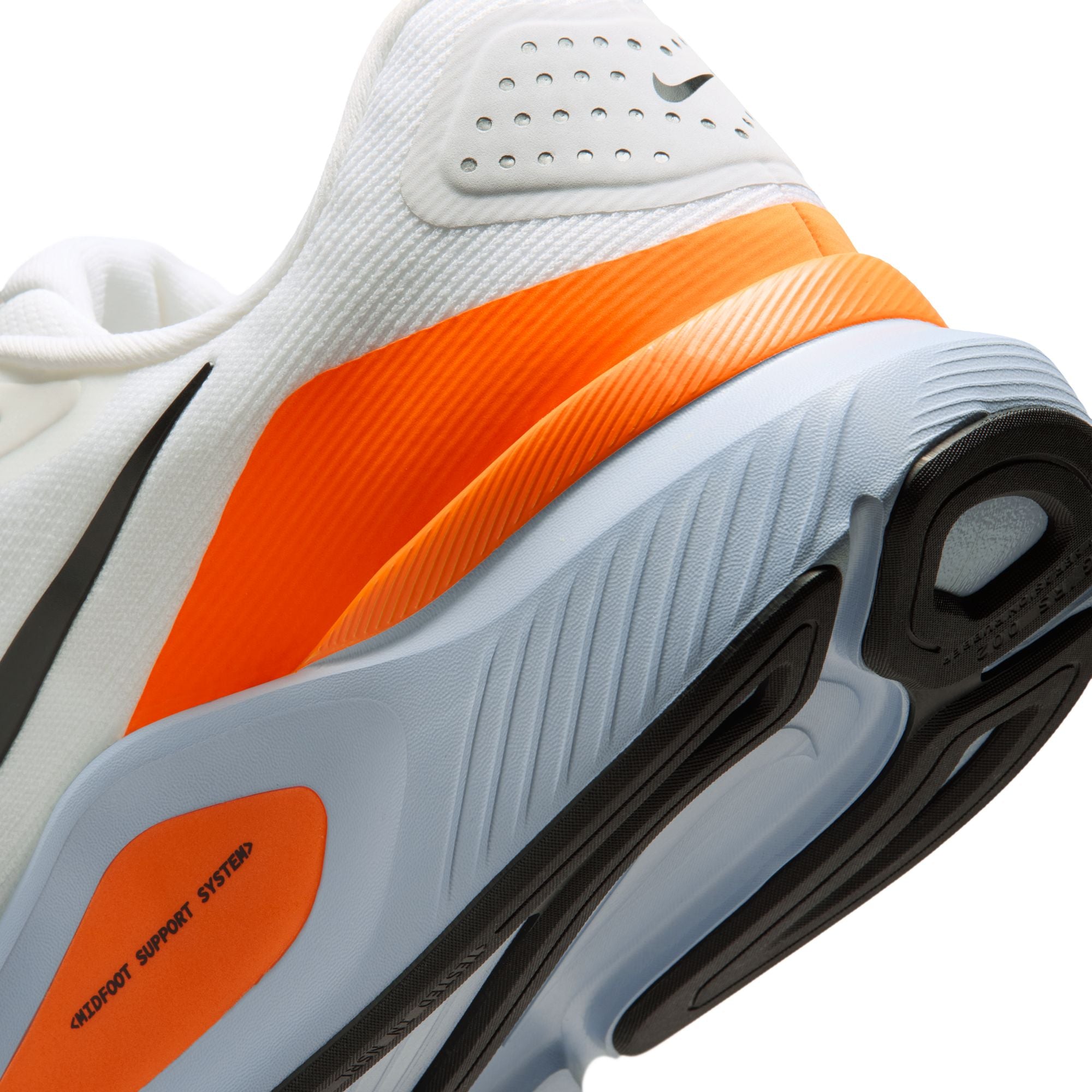 NIKE Structure 26 WIDE (Men's) WHITE/BLACK-HYDROGEN BLUE-TOTAL ORANGE-LASER ORANGE
