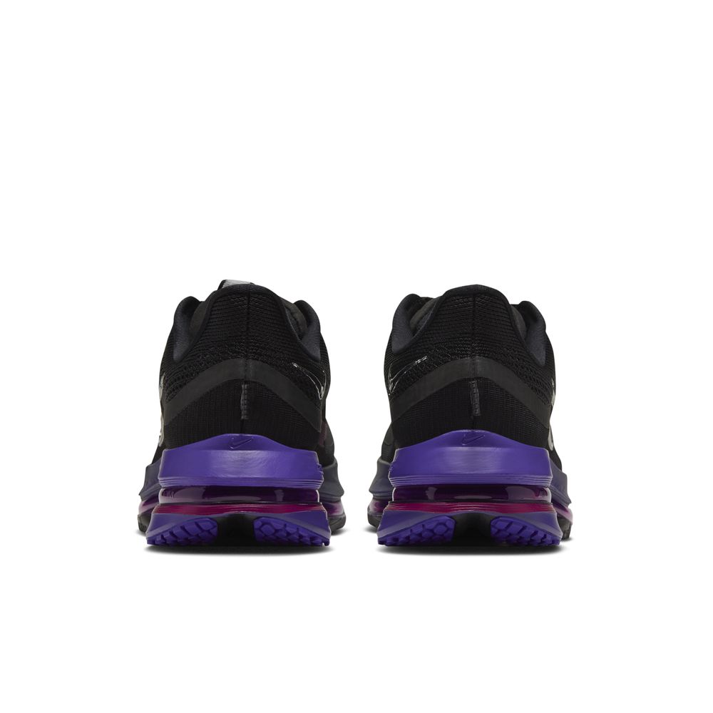 NIKE Pegasus Premium (Women's) BLACK/METALLIC SILVER-DARK CONCORD