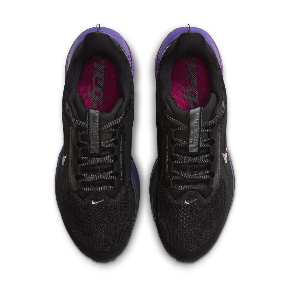 NIKE Pegasus Premium (Women's) BLACK/METALLIC SILVER-DARK CONCORD