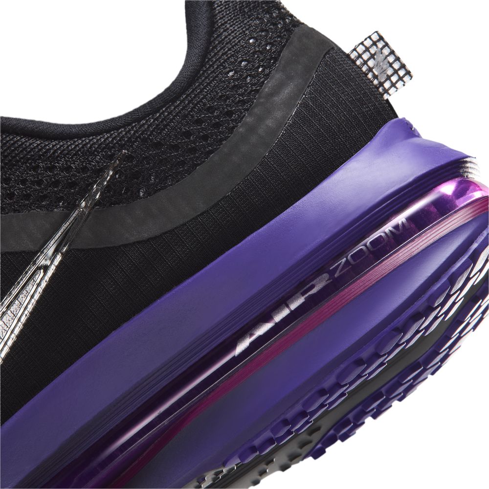NIKE Pegasus Premium (Women's) BLACK/METALLIC SILVER-DARK CONCORD