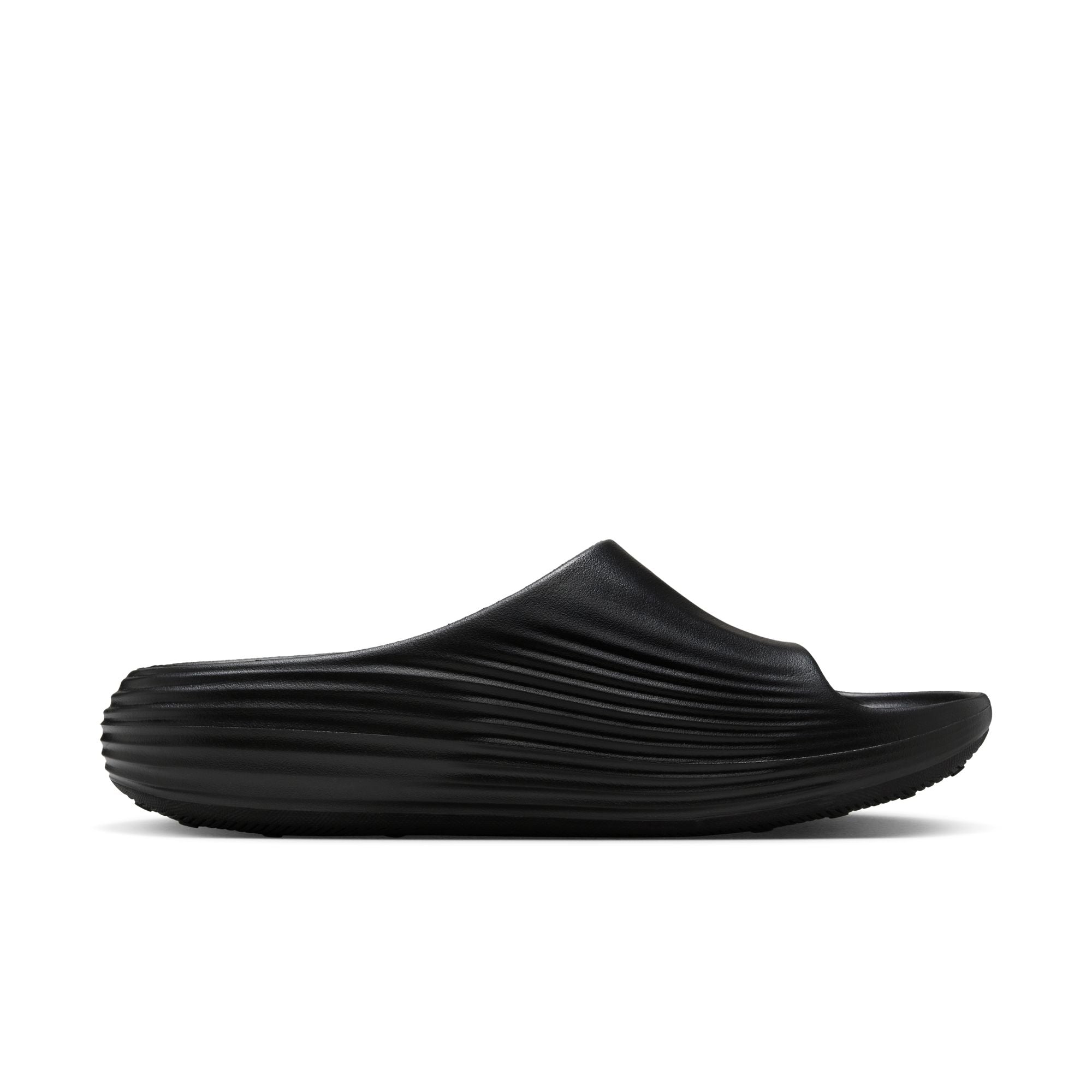 NIKE ReactX Rejuven8 SLIDE (Men's) BLACK/BLACK-BLACK