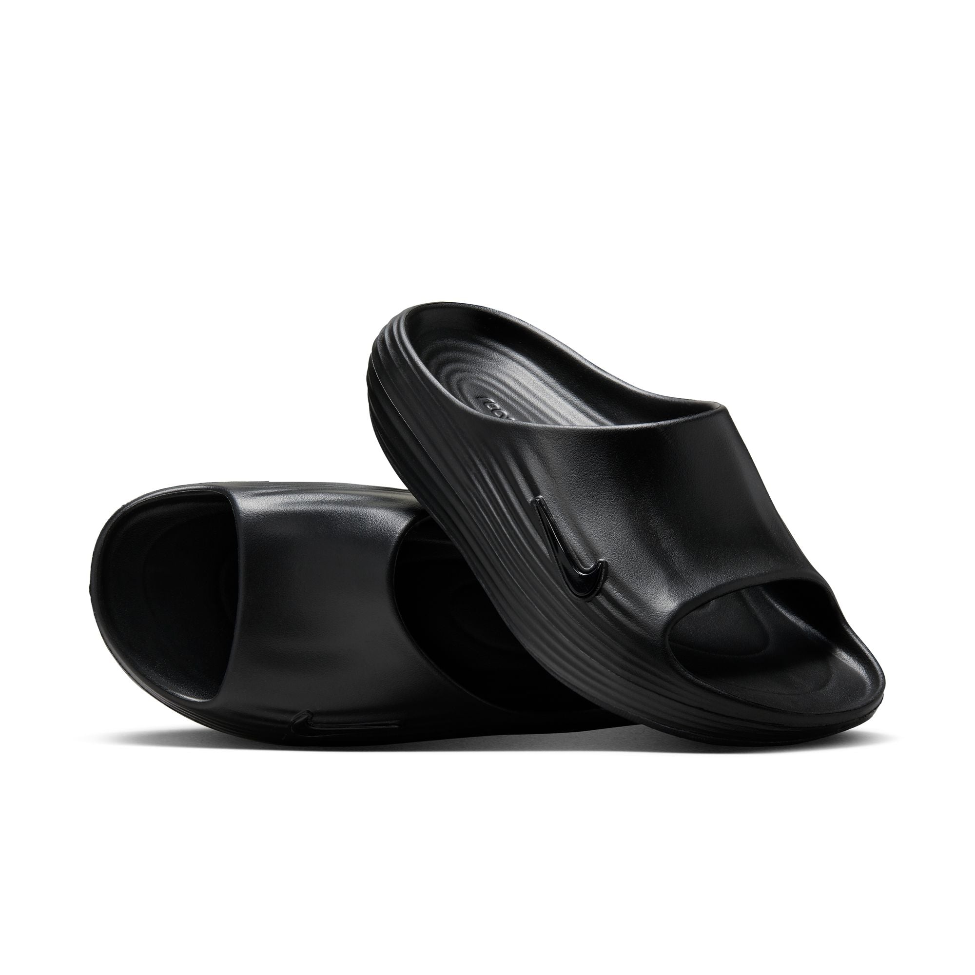 NIKE ReactX Rejuven8 SLIDE (Men's) BLACK/BLACK-BLACK