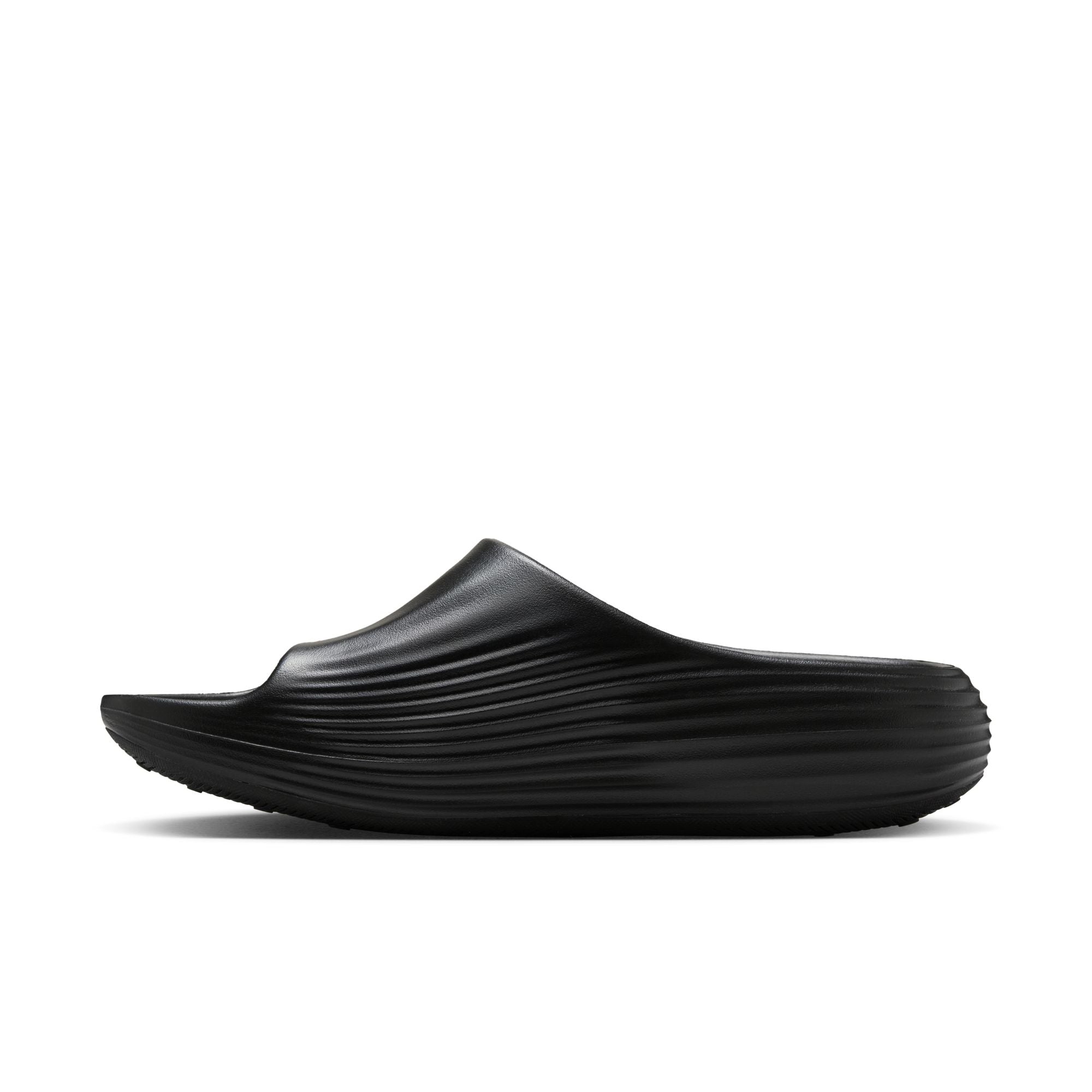 NIKE ReactX Rejuven8 SLIDE (Men's) BLACK/BLACK-BLACK