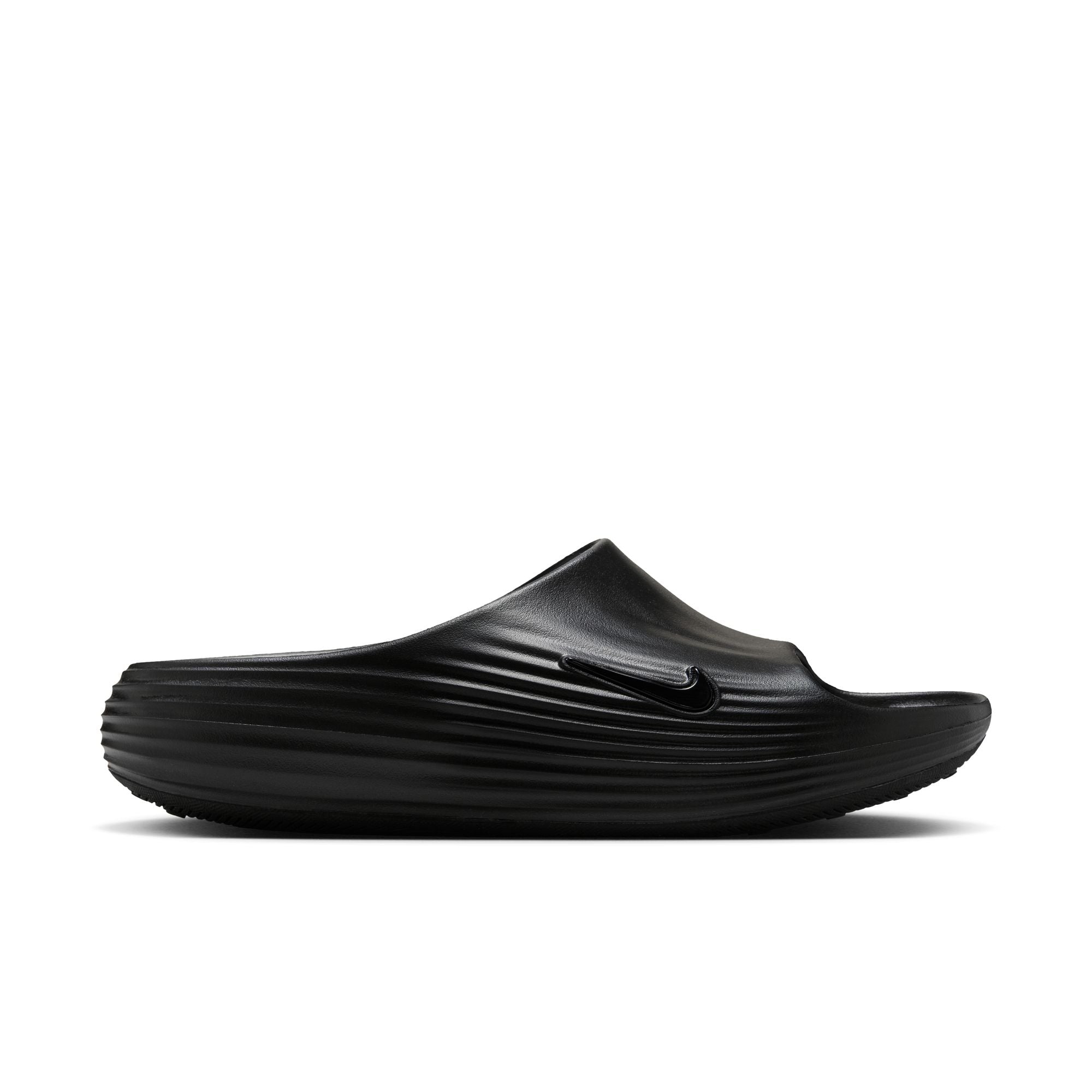 NIKE ReactX Rejuven8 SLIDE (Men's) BLACK/BLACK-BLACK