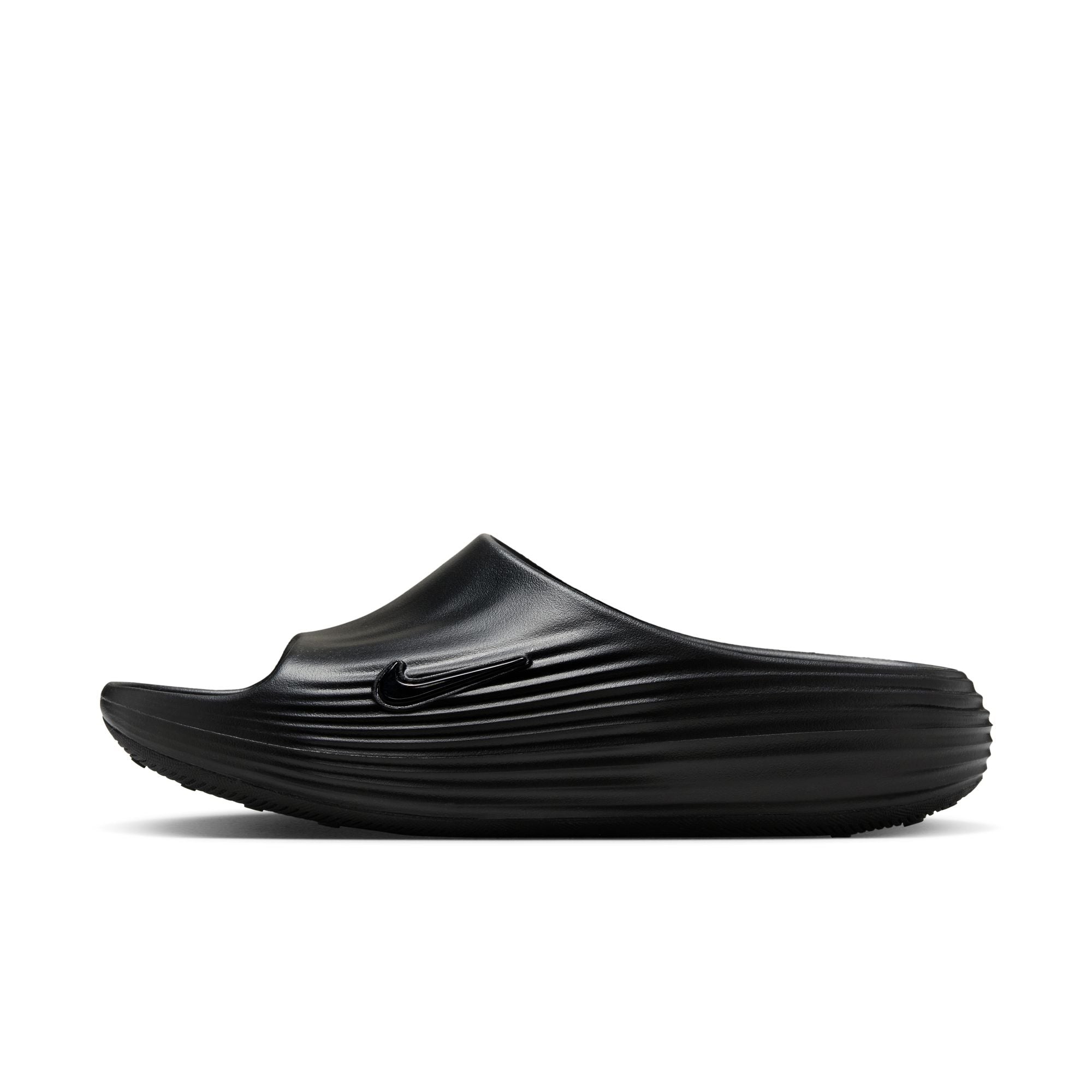 NIKE ReactX Rejuven8 SLIDE (Men's) BLACK/BLACK-BLACK