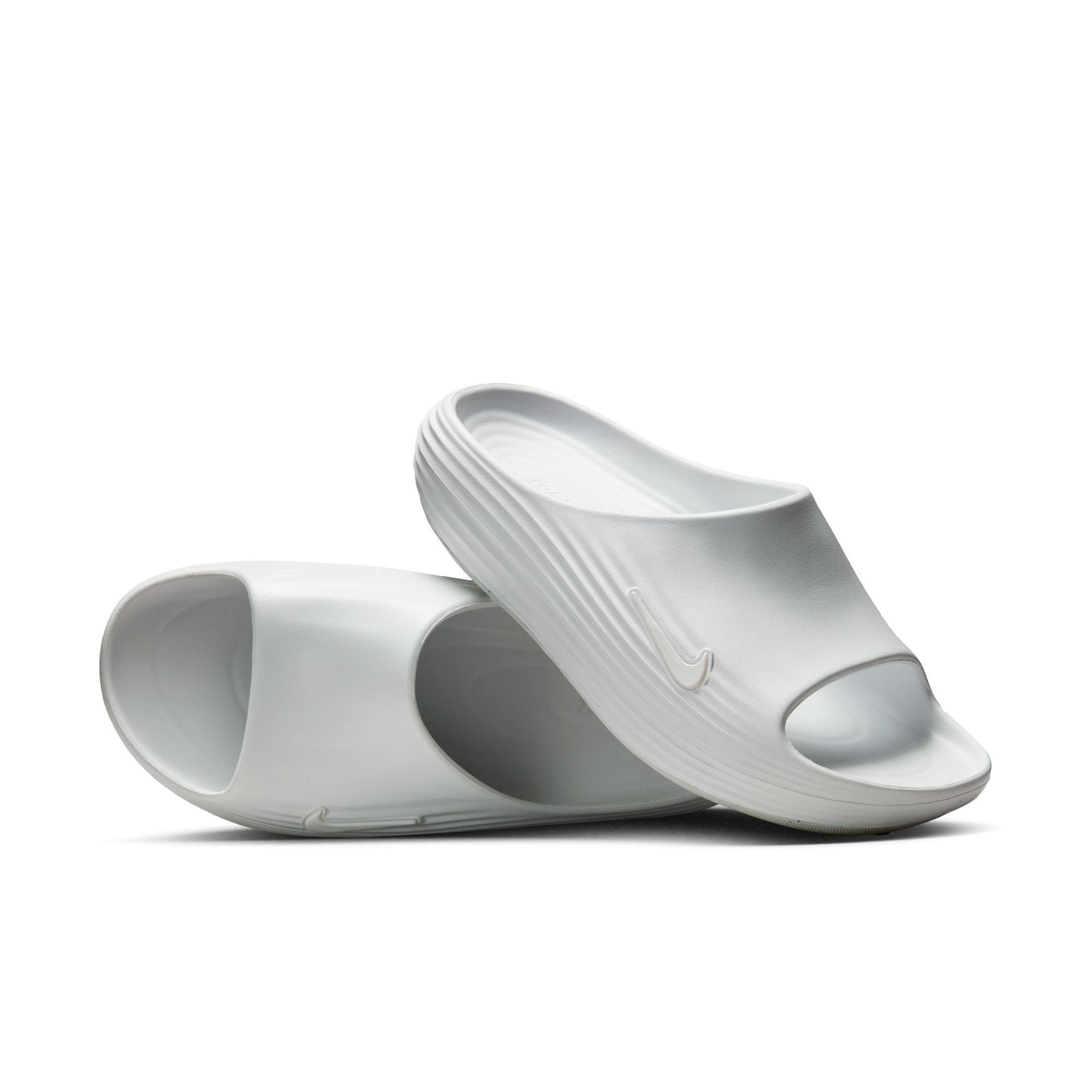 NIKE ReactX Rejuven8 SLIDE (Men's) SUMMIT WHITE/SUMMIT WHITE-SUMMIT WHITE